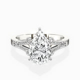 Romantic Vintage Style Engagement Ring
