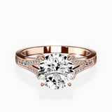 Romantic Vintage Style Engagement Ring