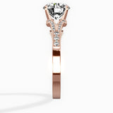 Romantic Vintage Style Engagement Ring