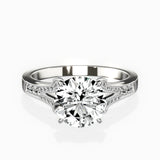 Romantic Vintage Style Engagement Ring