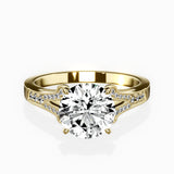 Romantic Vintage Style Engagement Ring