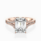 Romantic Vintage Style Engagement Ring