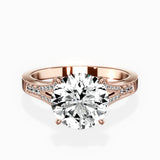 Romantic Vintage Style Engagement Ring