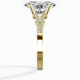 Romantic Vintage Style Engagement Ring