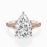 Romantic Vintage Style Engagement Ring