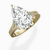 Romantic Vintage Style Engagement Ring