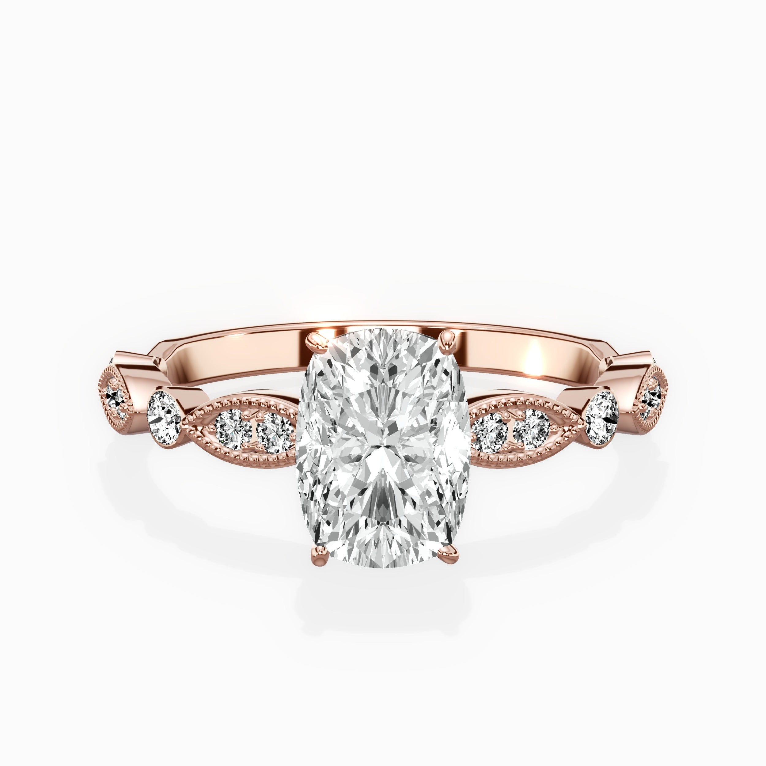 Timeless Vintage Style Engagement Ring