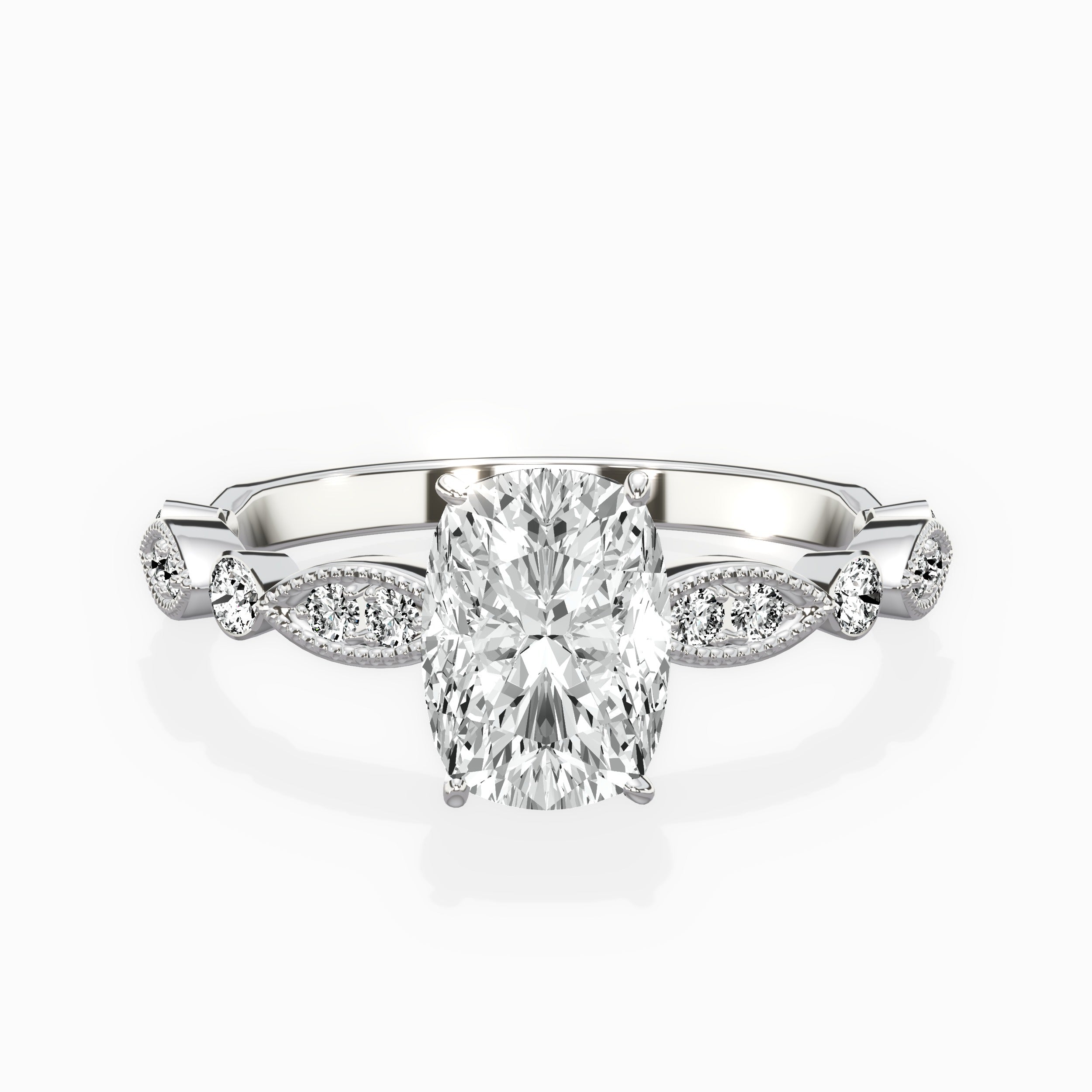 Timeless Vintage Style Engagement Ring