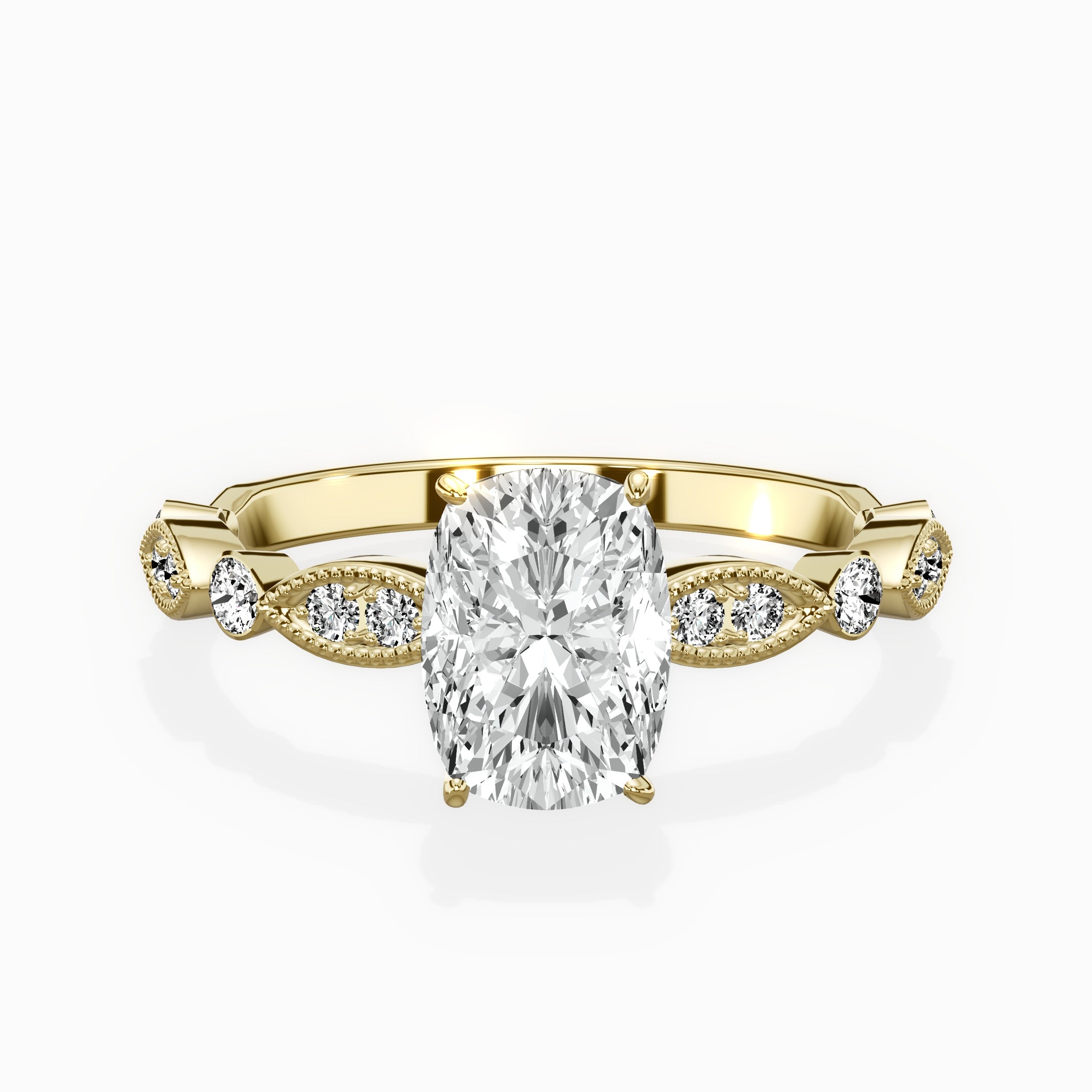 Timeless Vintage Style Engagement Ring