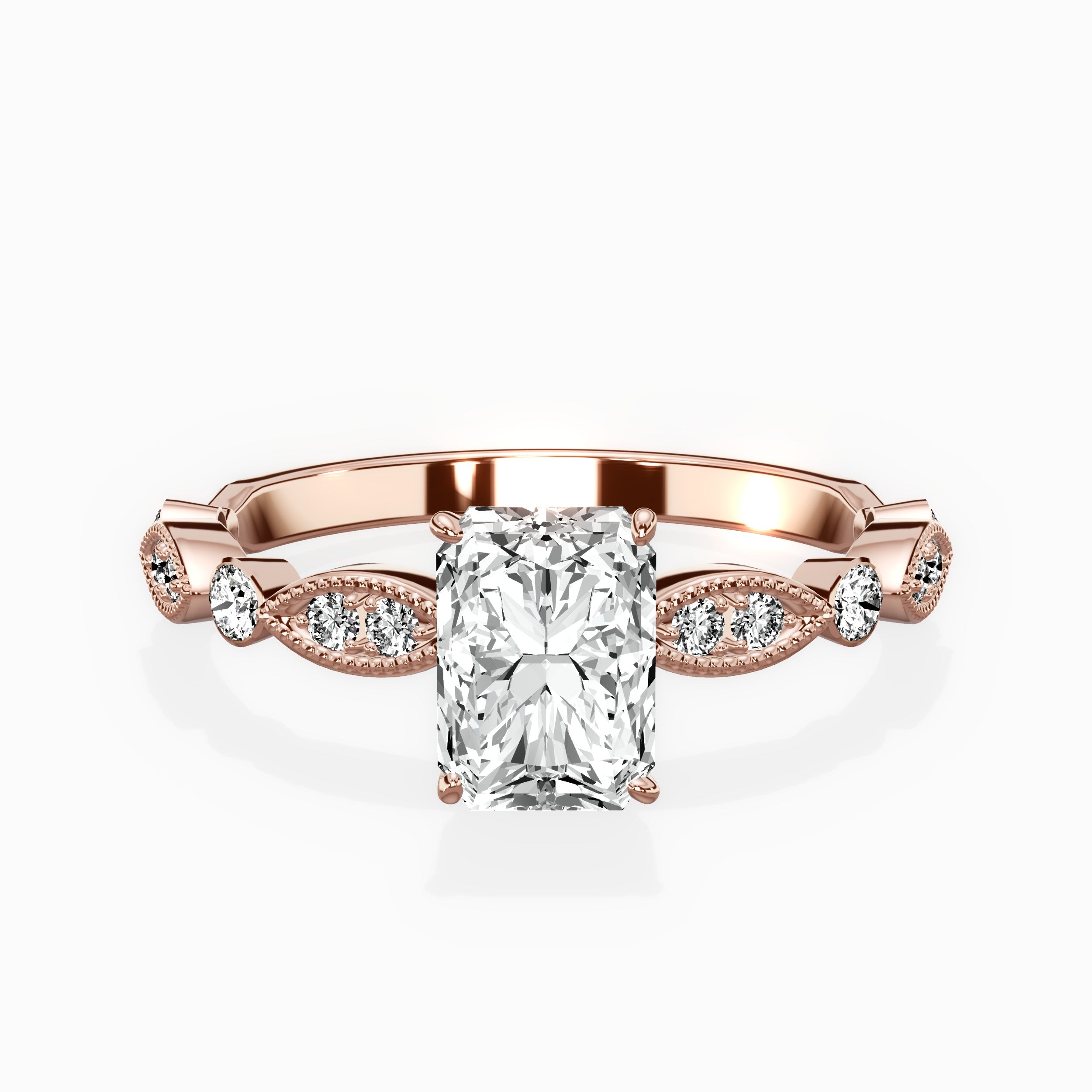 Timeless Vintage Style Engagement Ring