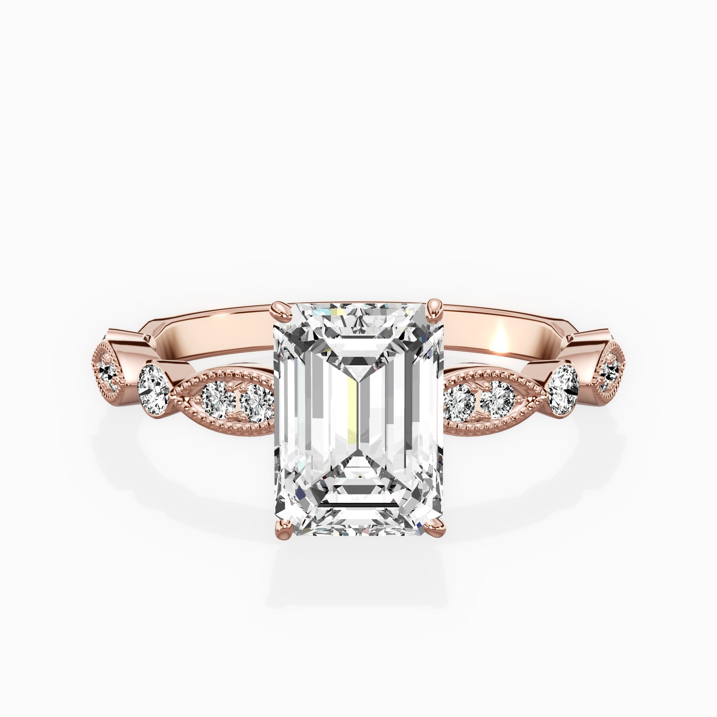 Timeless Vintage Style Engagement Ring