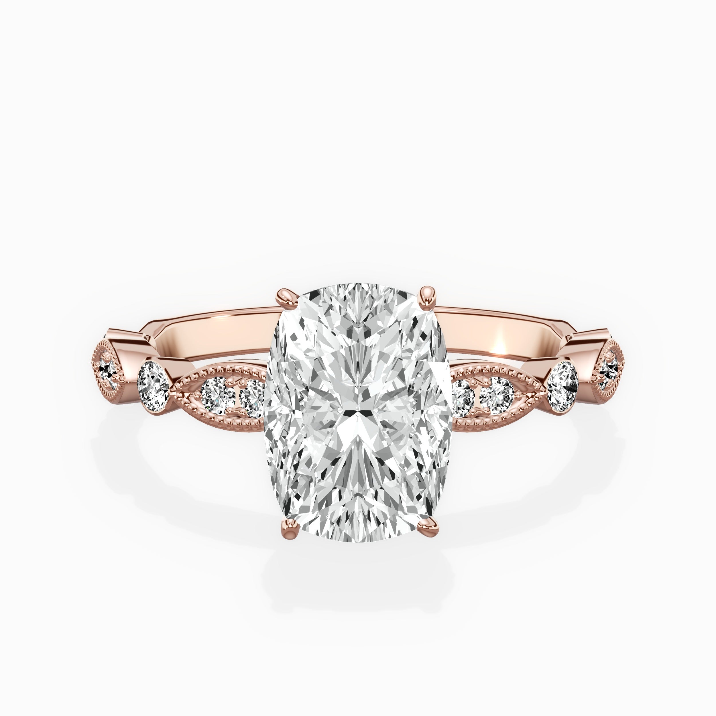 Timeless Vintage Style Engagement Ring