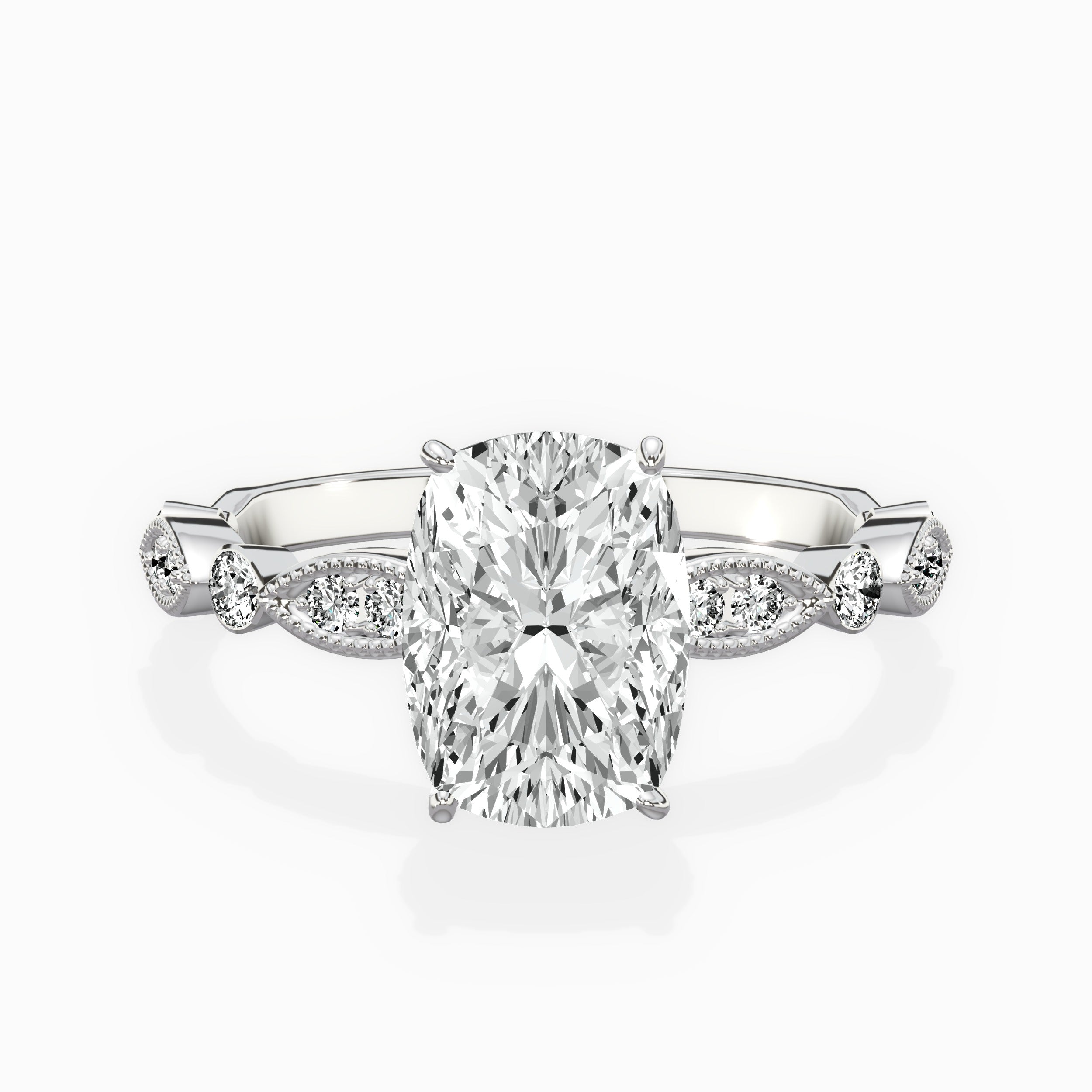 Timeless Vintage Style Engagement Ring