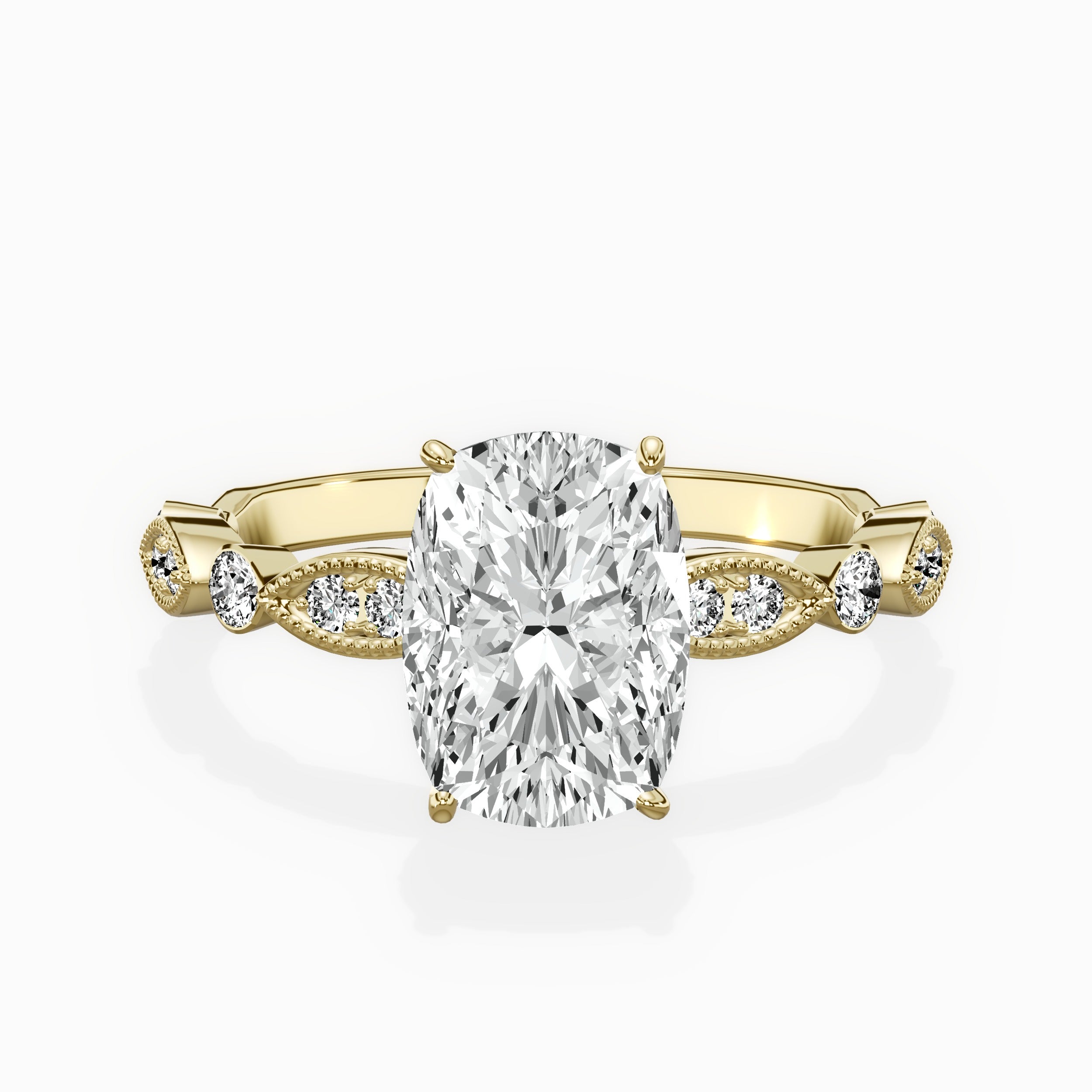 Timeless Vintage Style Engagement Ring