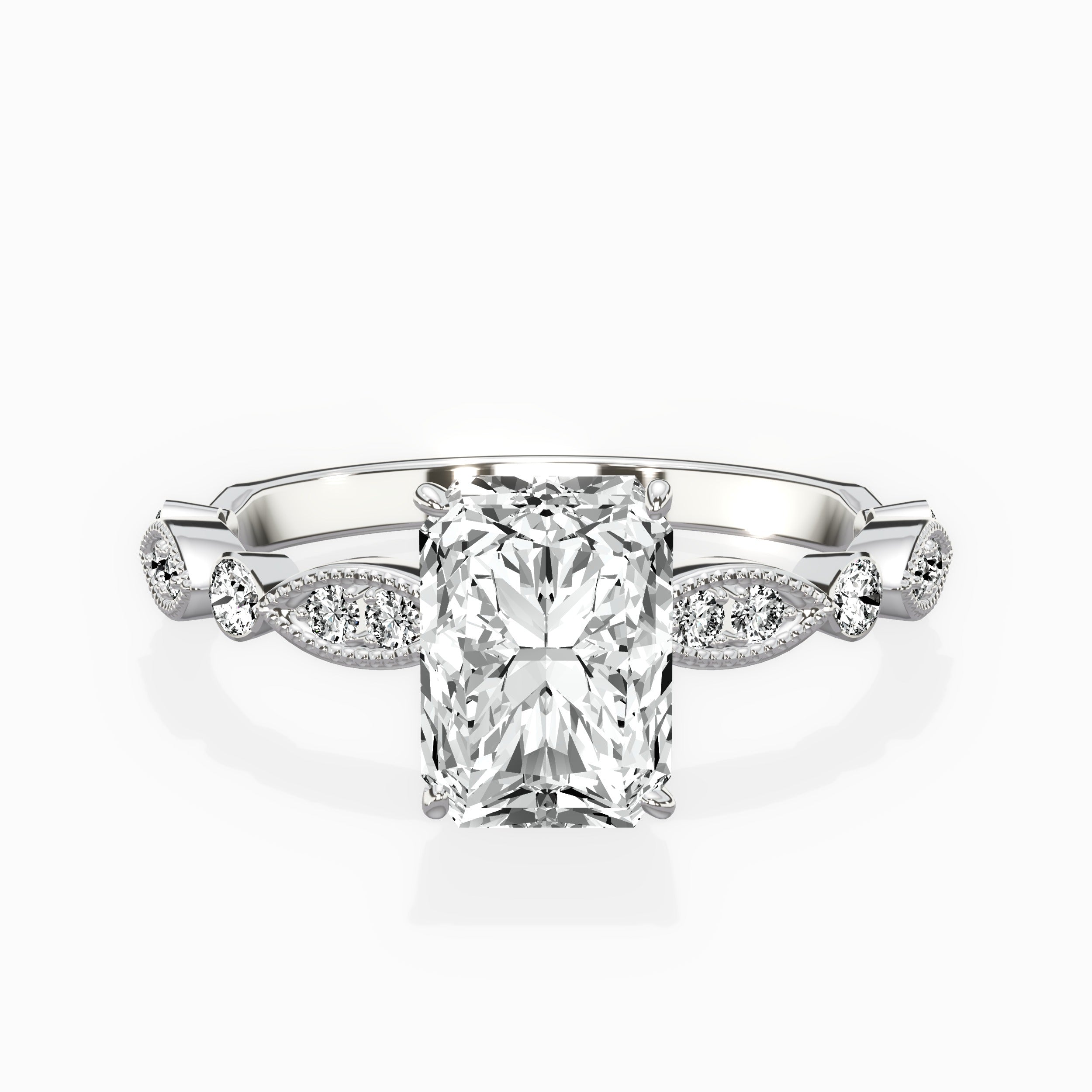 Timeless Vintage Style Engagement Ring