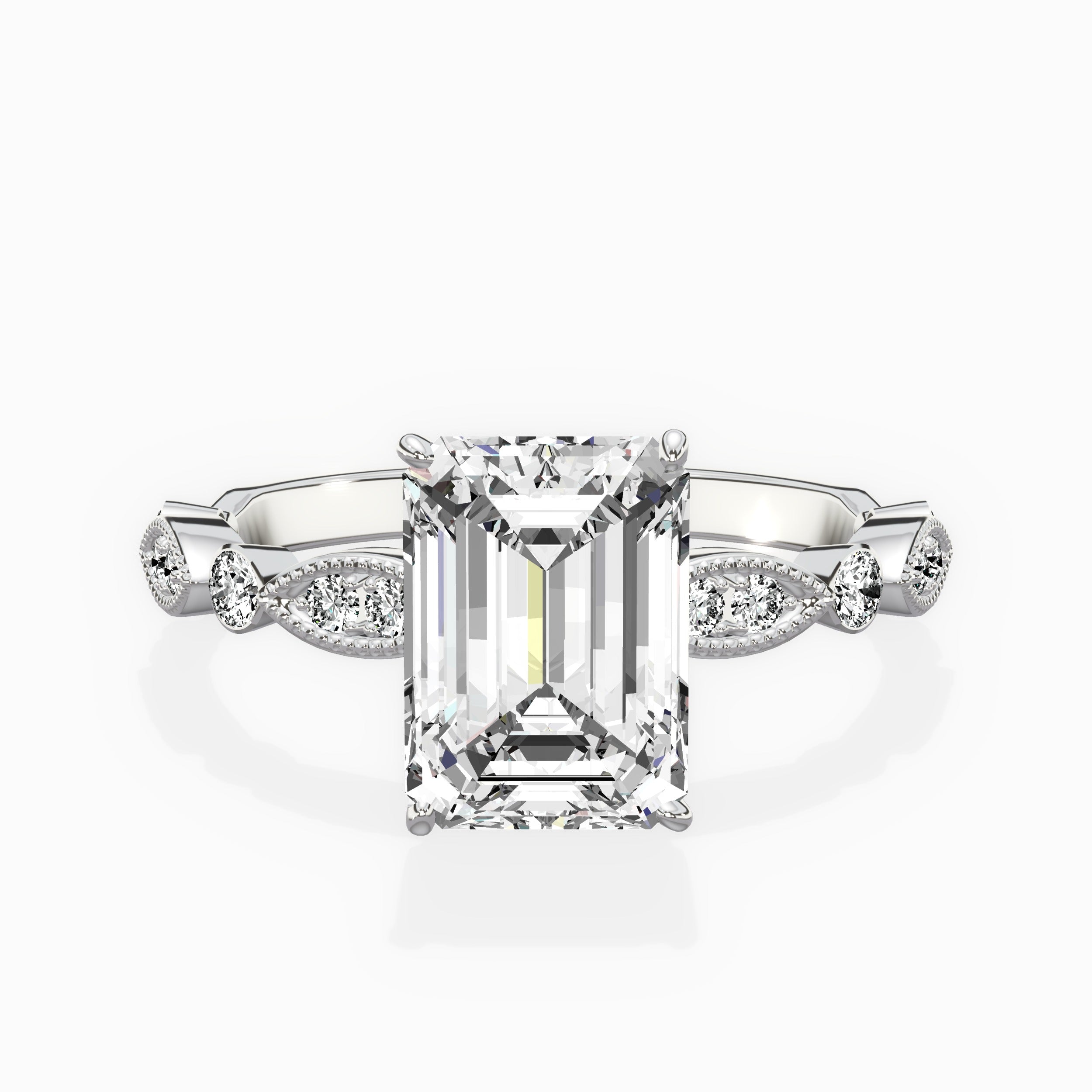 Timeless Vintage Style Engagement Ring
