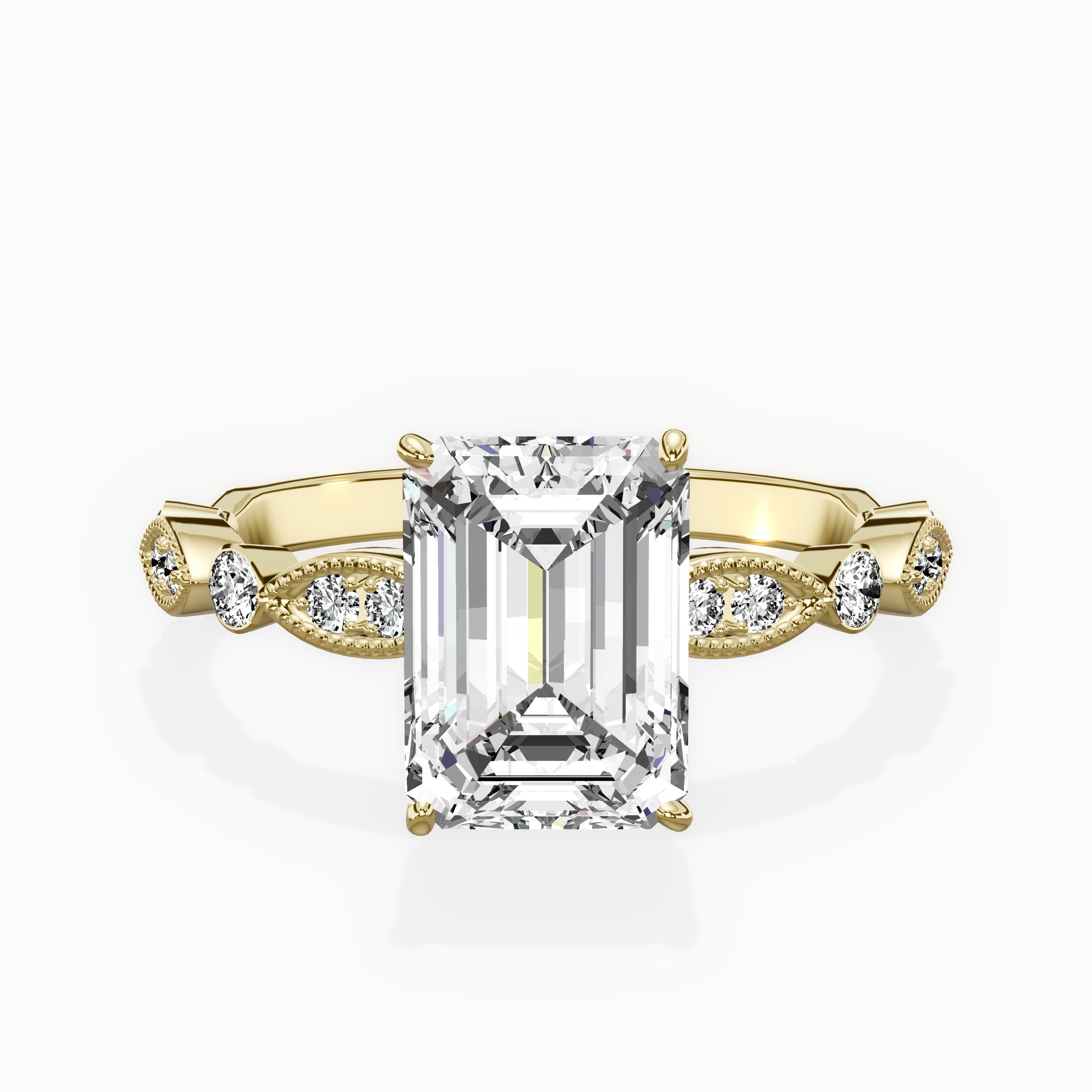 Timeless Vintage Style Engagement Ring