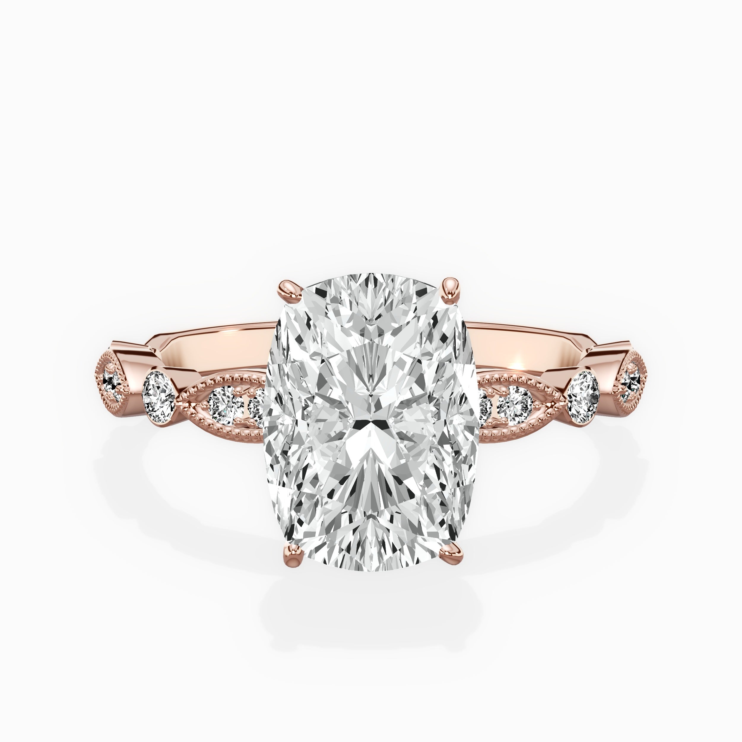 Timeless Vintage Style Engagement Ring