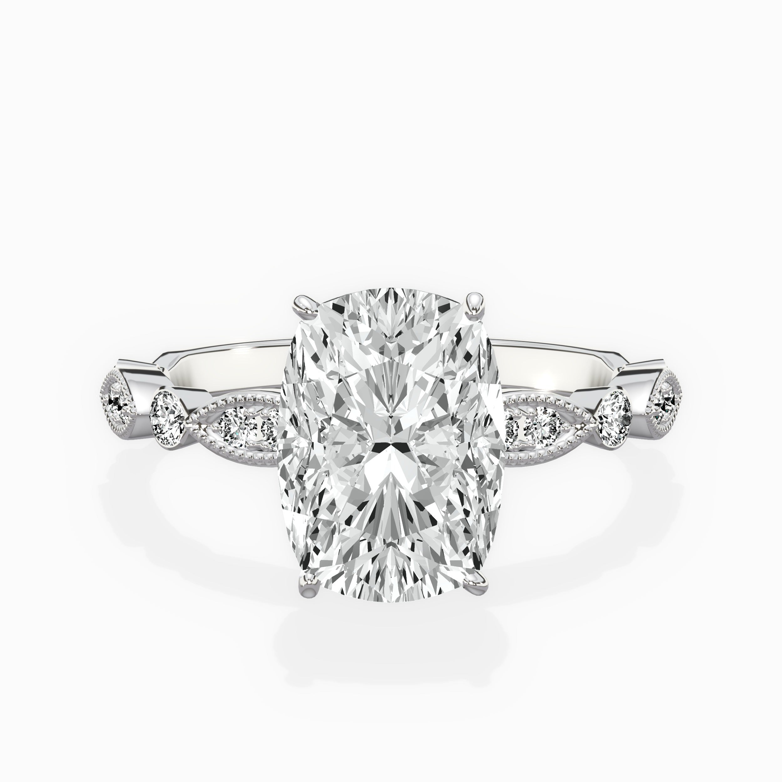 Timeless Vintage Style Engagement Ring