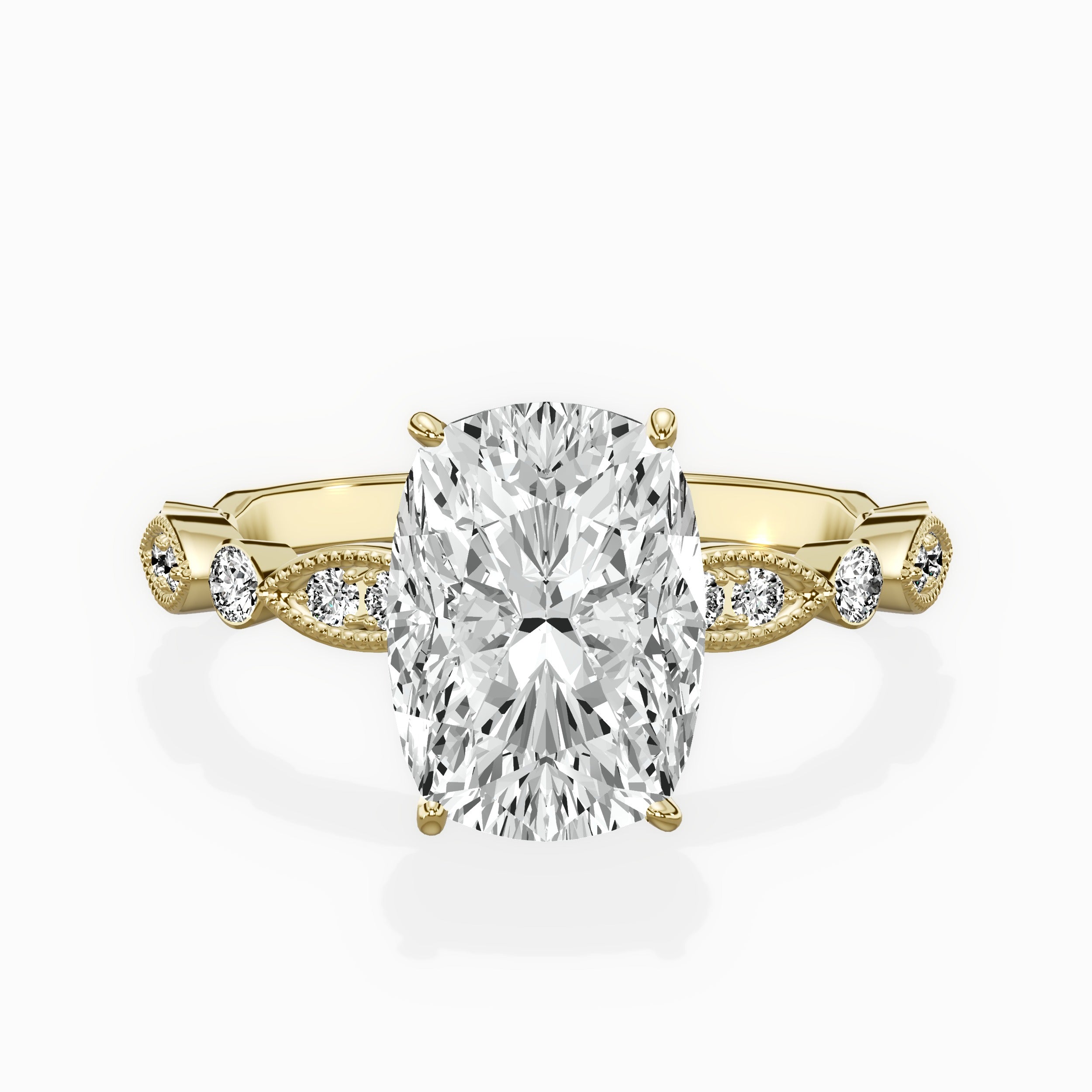 Timeless Vintage Style Engagement Ring