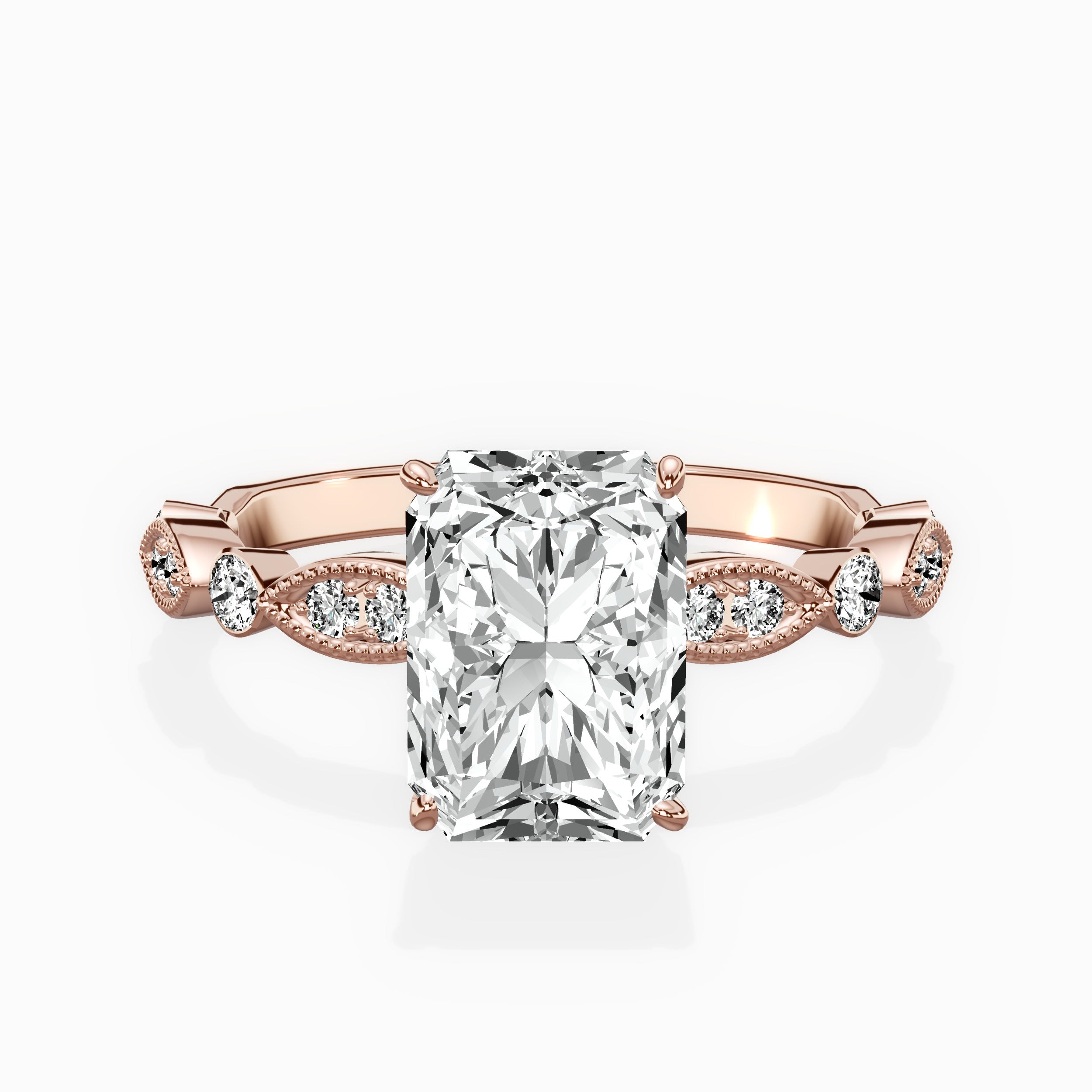 Timeless Vintage Style Engagement Ring