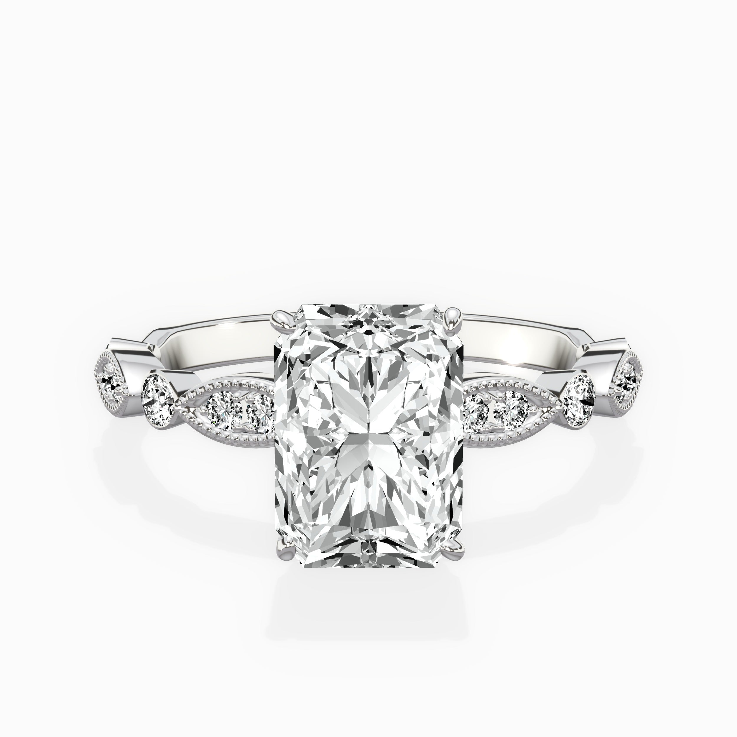 Timeless Vintage Style Engagement Ring