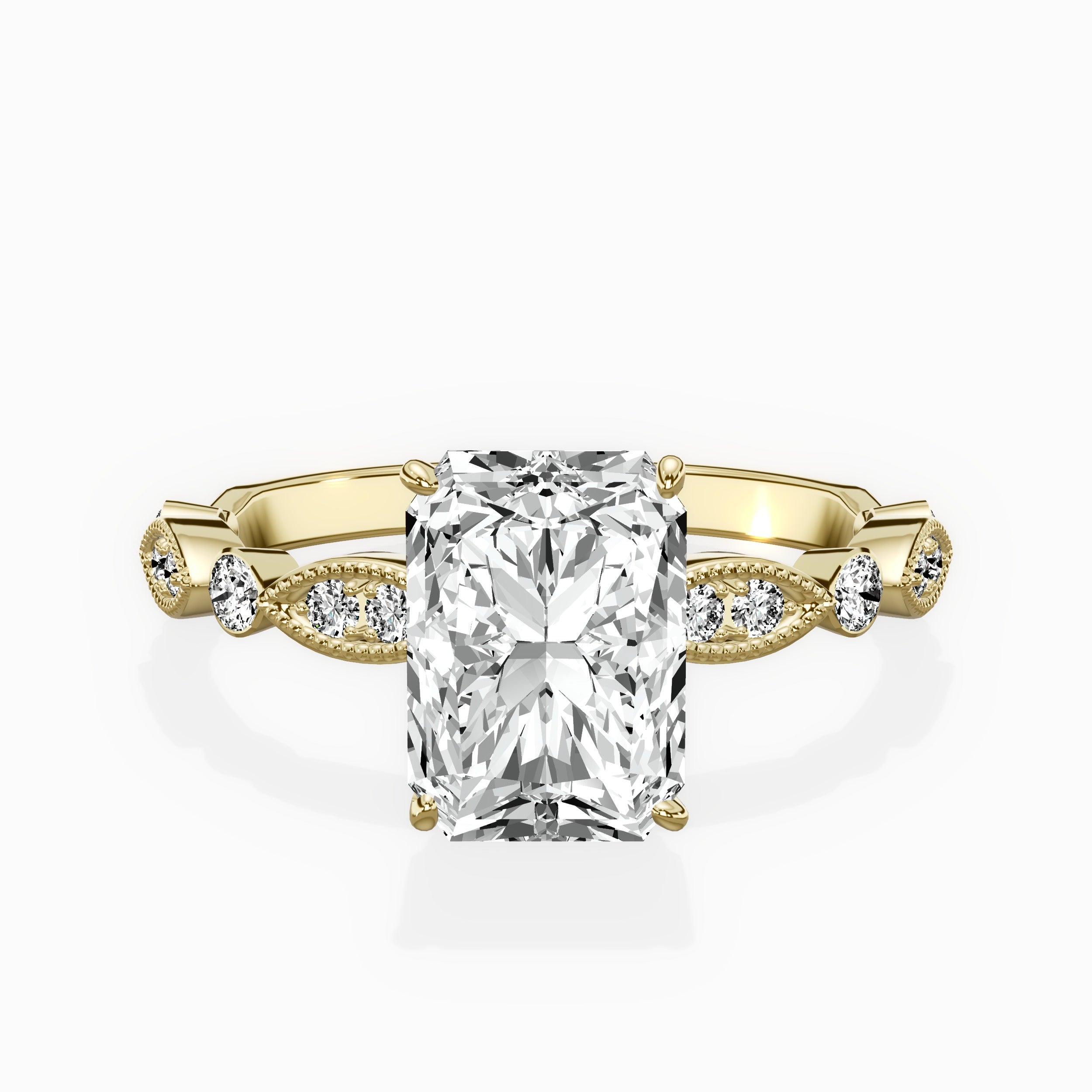 Timeless Vintage Style Engagement Ring