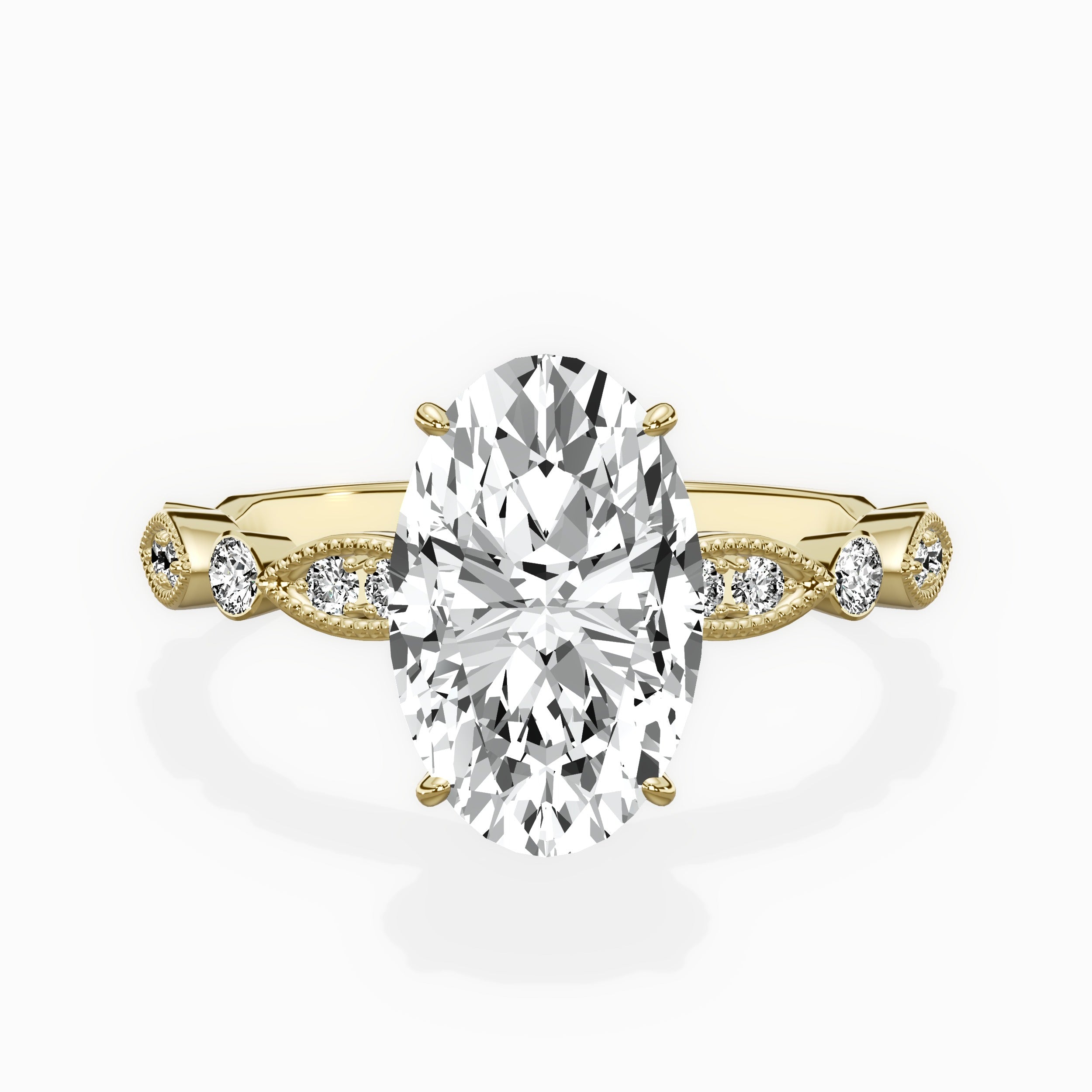 Timeless Vintage Style Engagement Ring