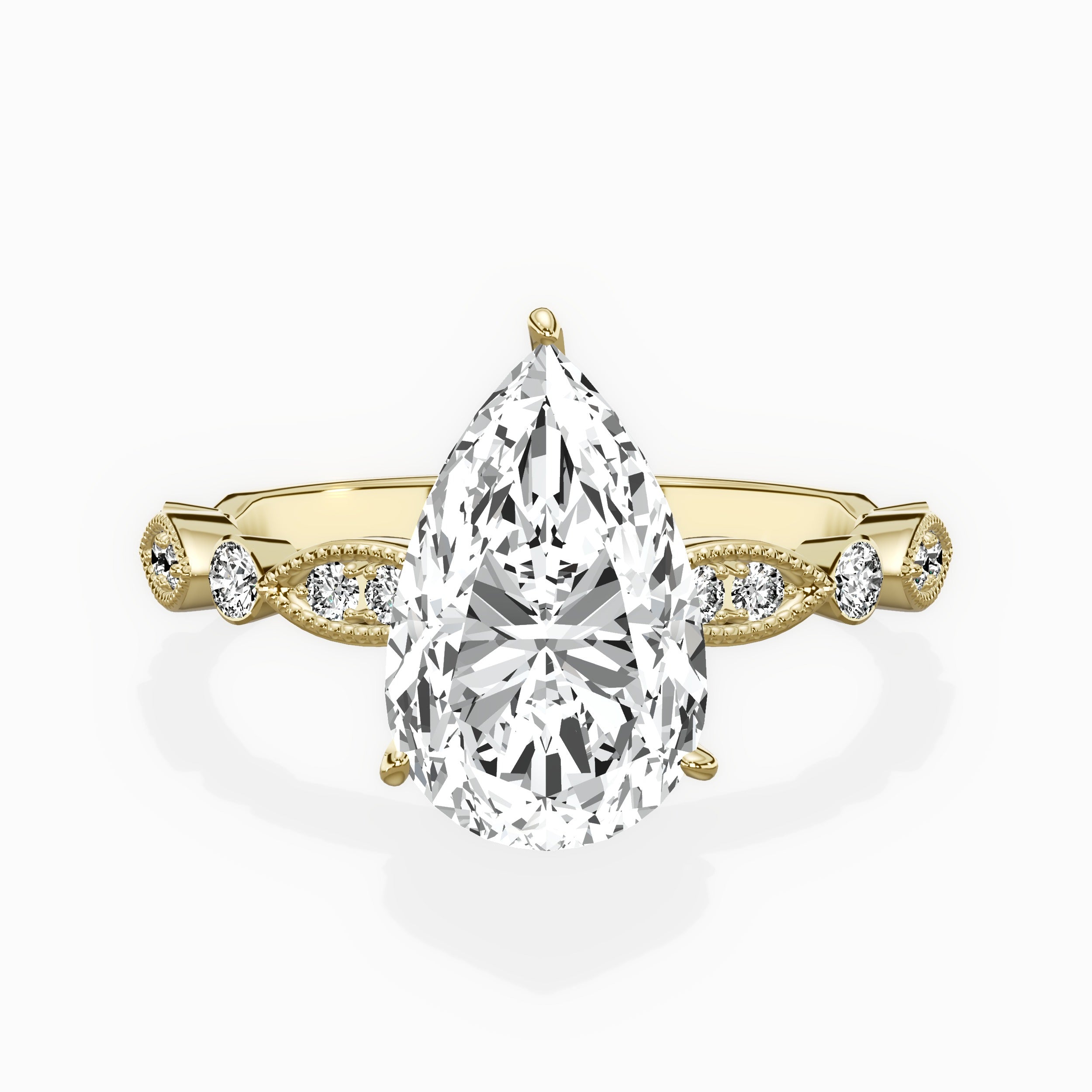 Timeless Vintage Style Engagement Ring