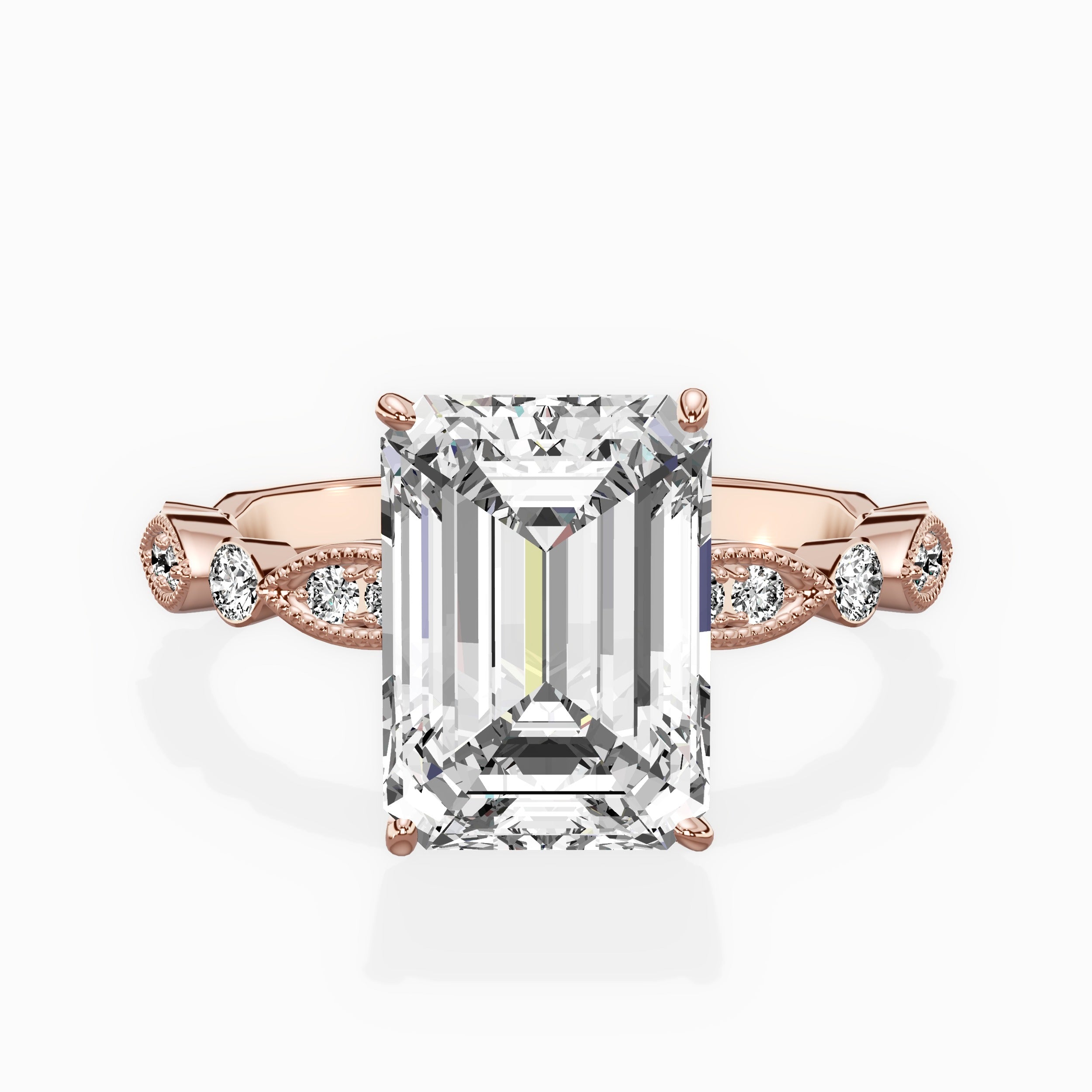 Timeless Vintage Style Engagement Ring