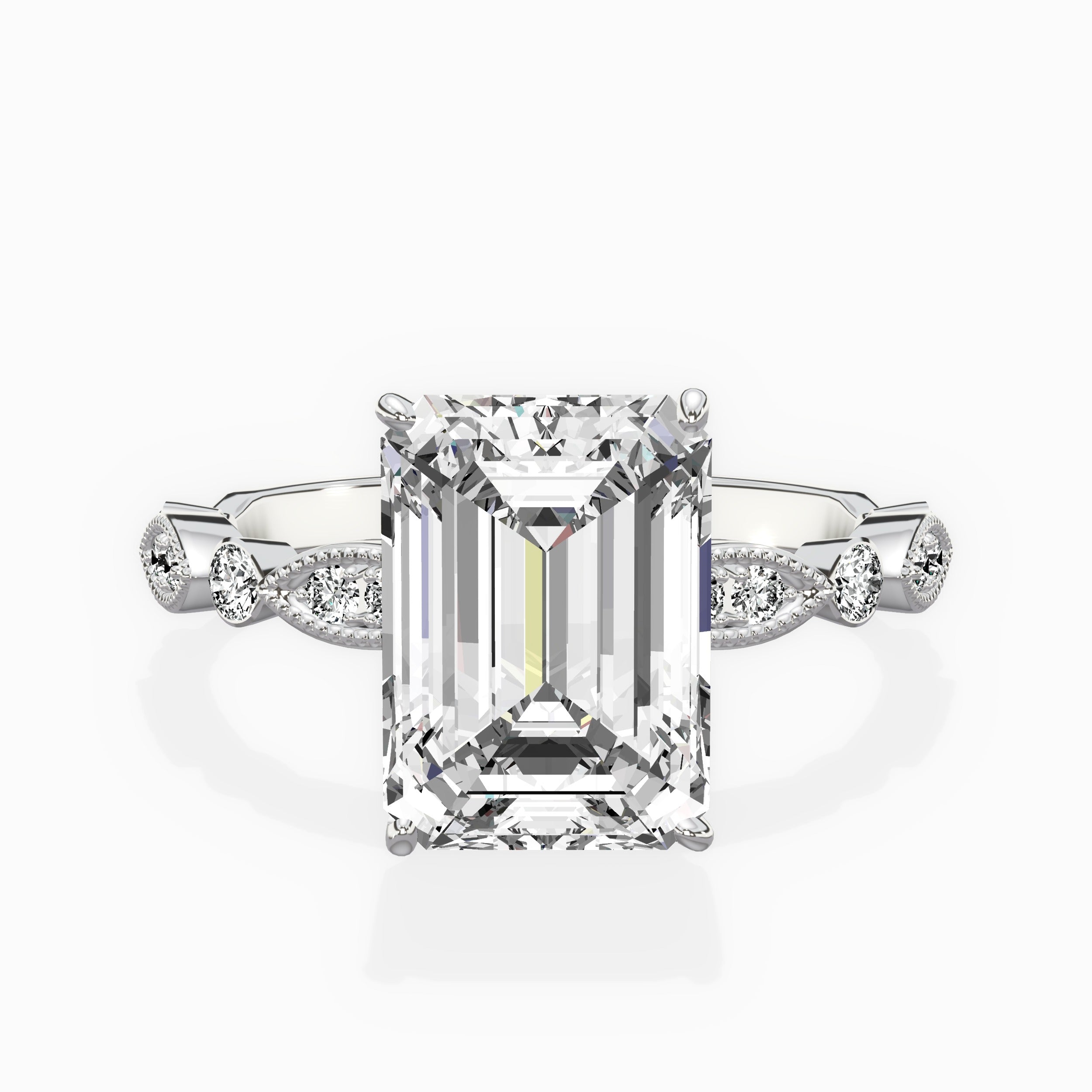 Timeless Vintage Style Engagement Ring