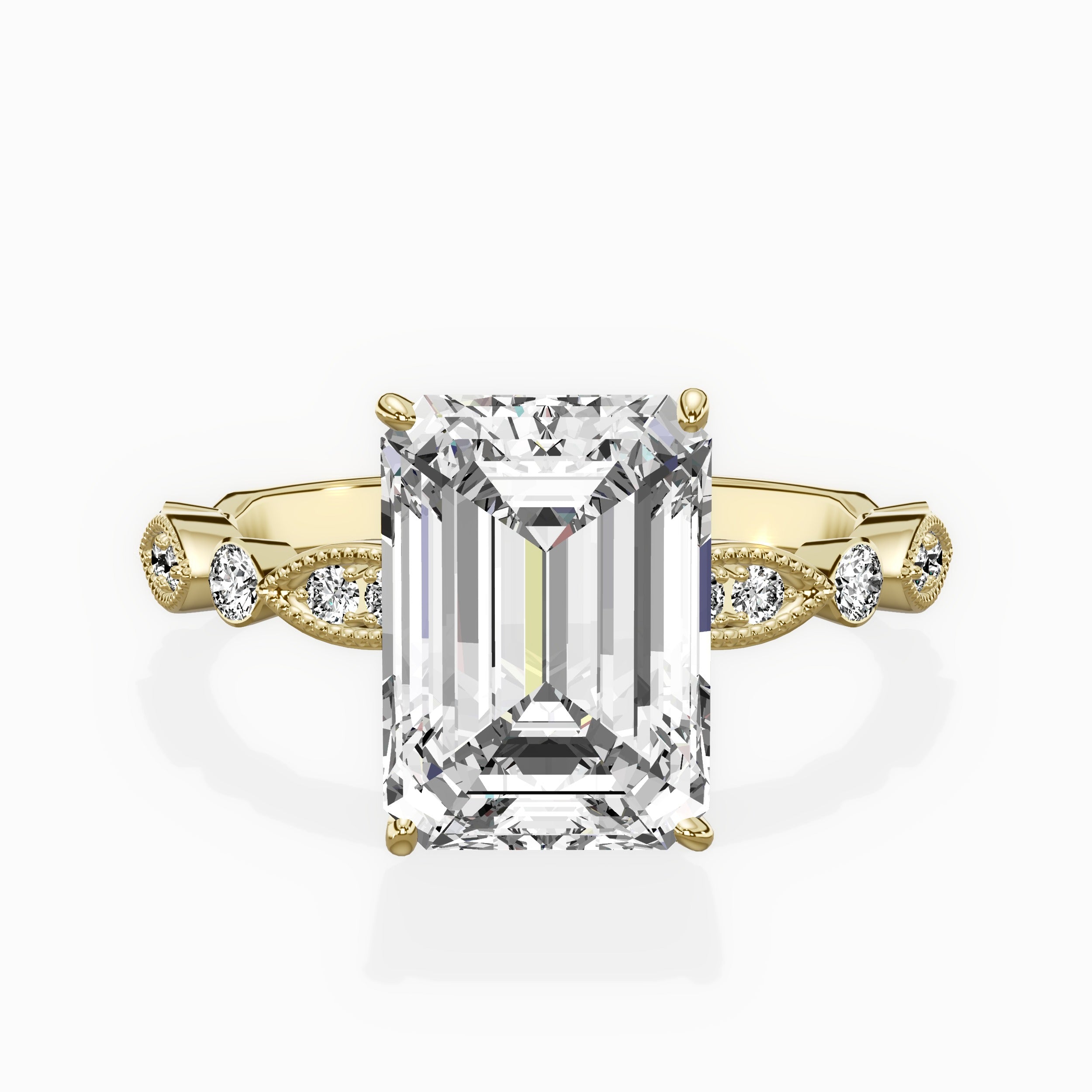 Timeless Vintage Style Engagement Ring