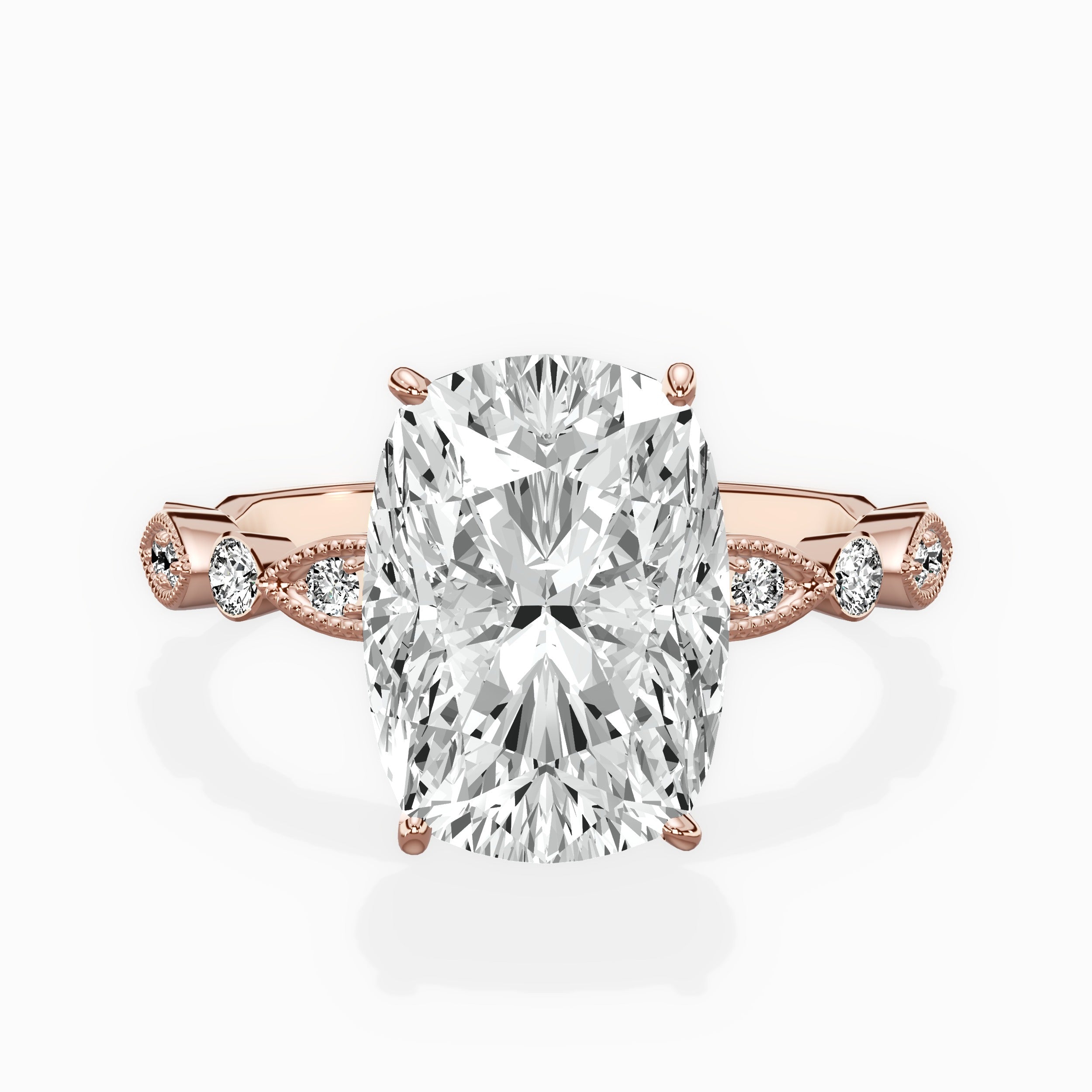 Timeless Vintage Style Engagement Ring