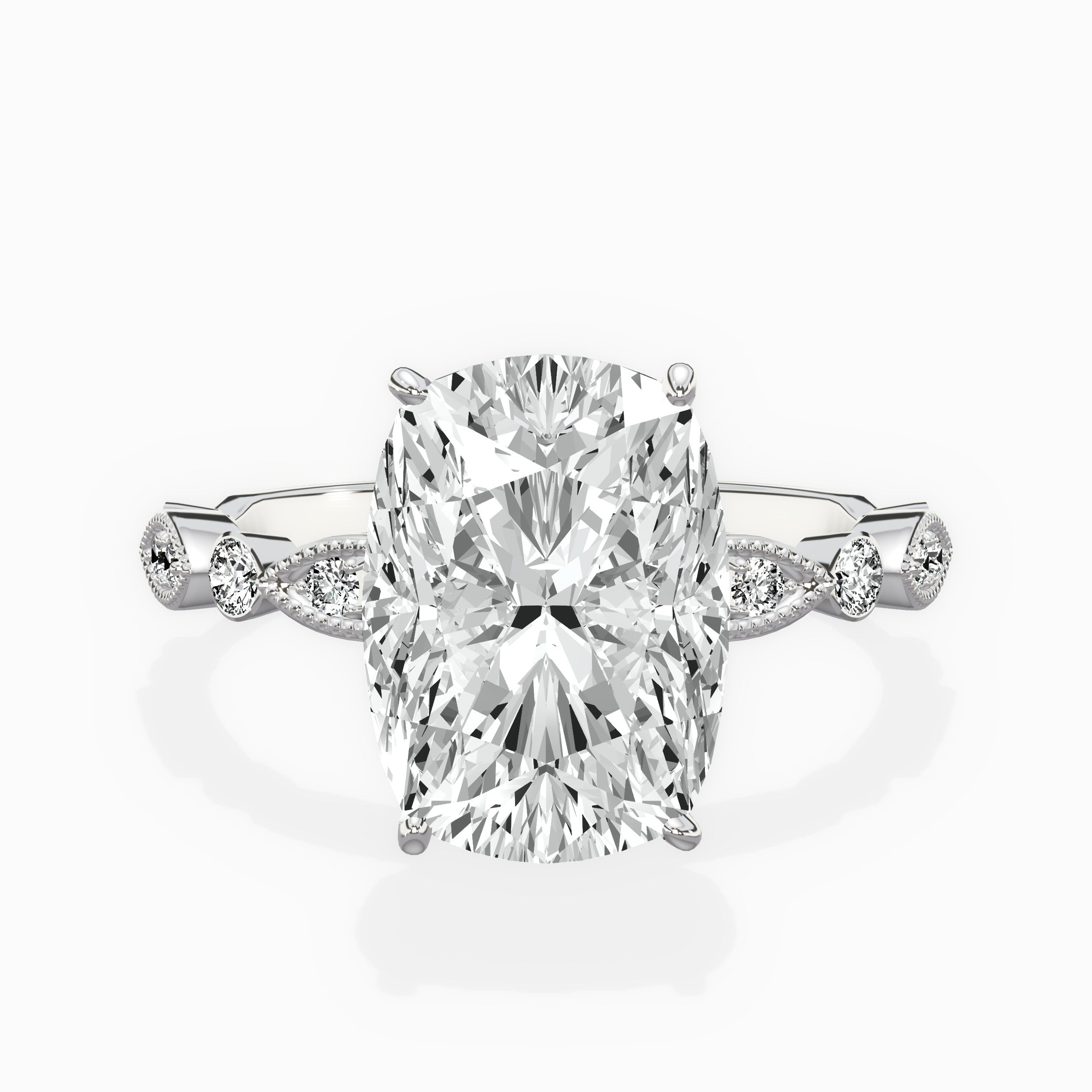 Timeless Vintage Style Engagement Ring