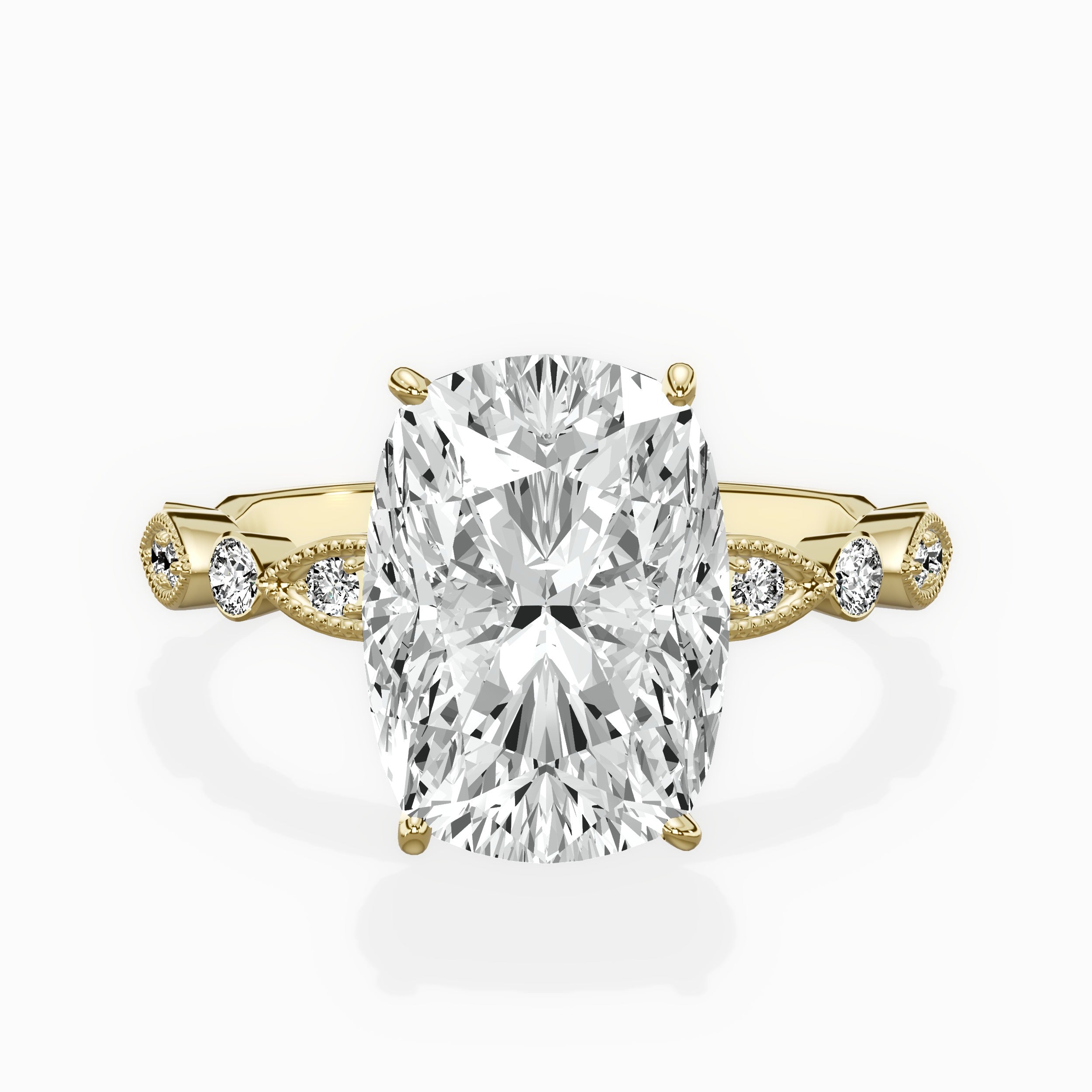 Timeless Vintage Style Engagement Ring