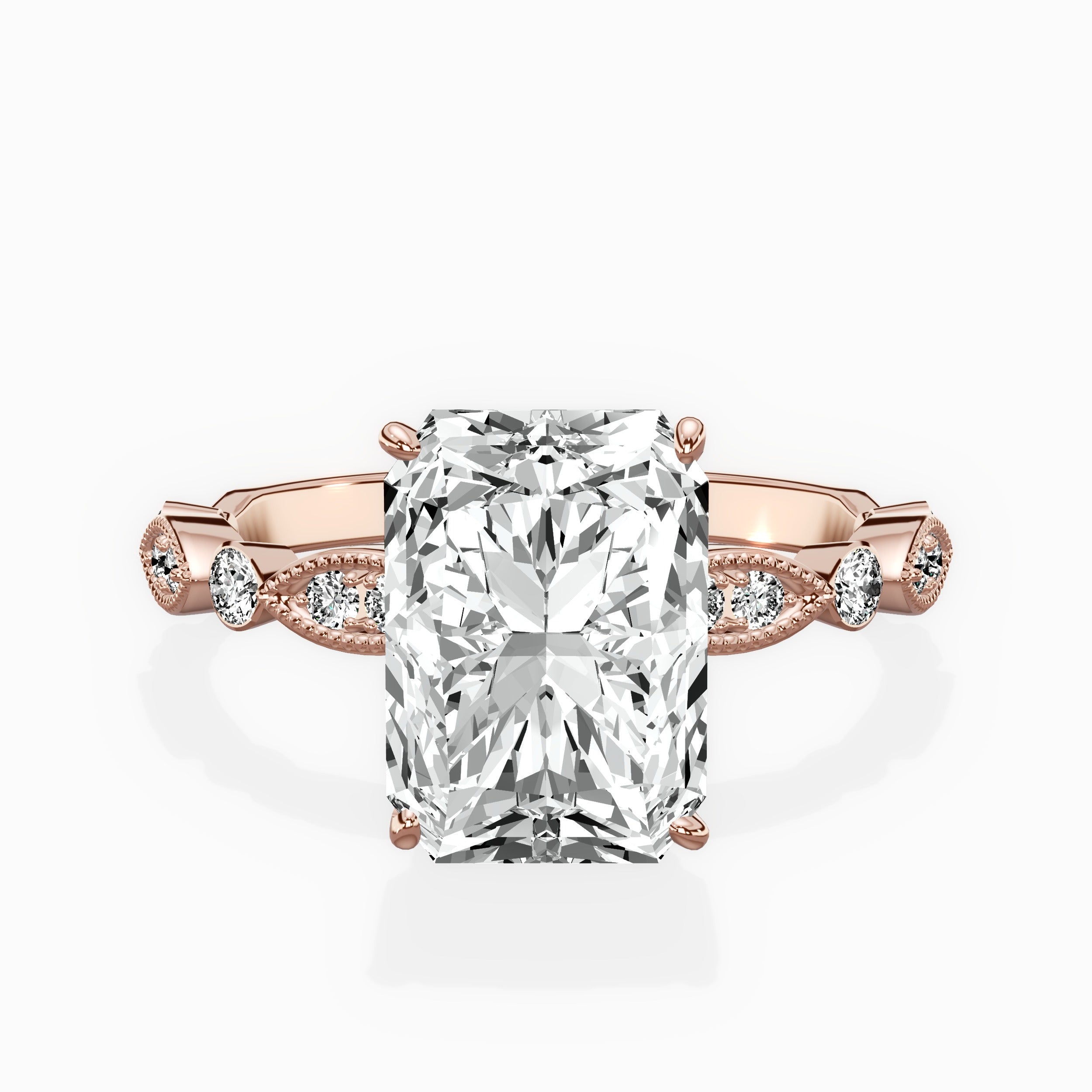 Timeless Vintage Style Engagement Ring