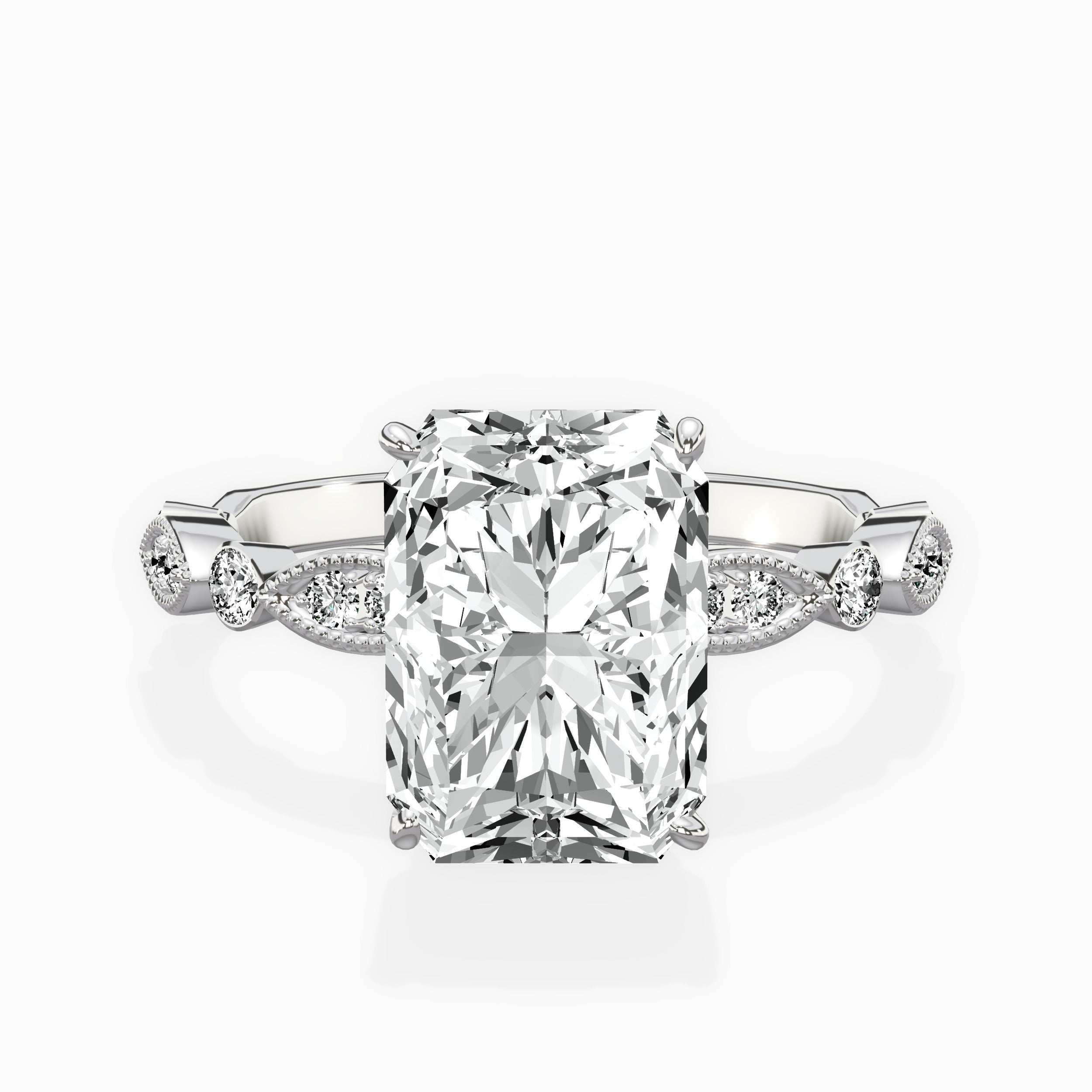 Timeless Vintage Style Engagement Ring