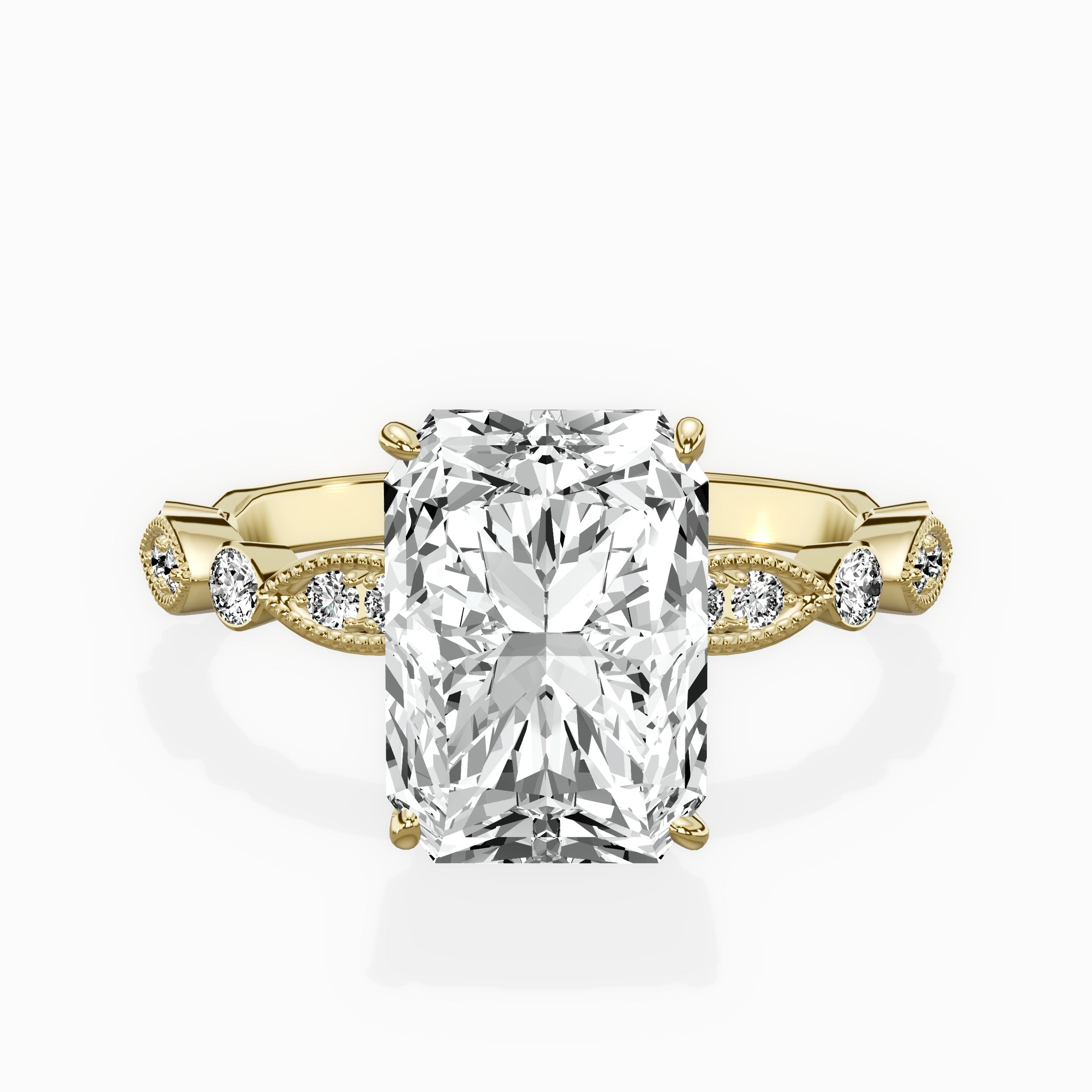 Timeless Vintage Style Engagement Ring