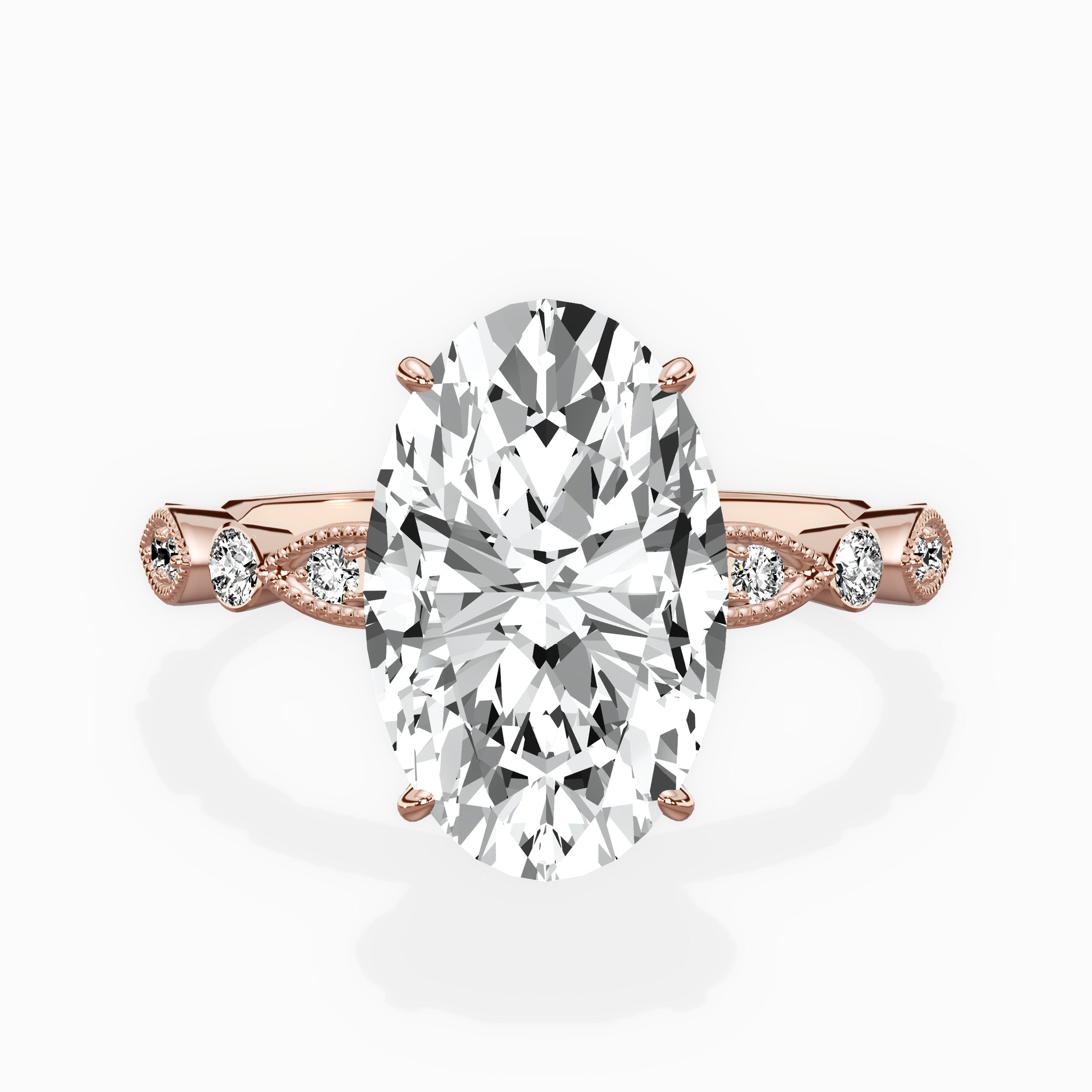 Timeless Vintage Style Engagement Ring