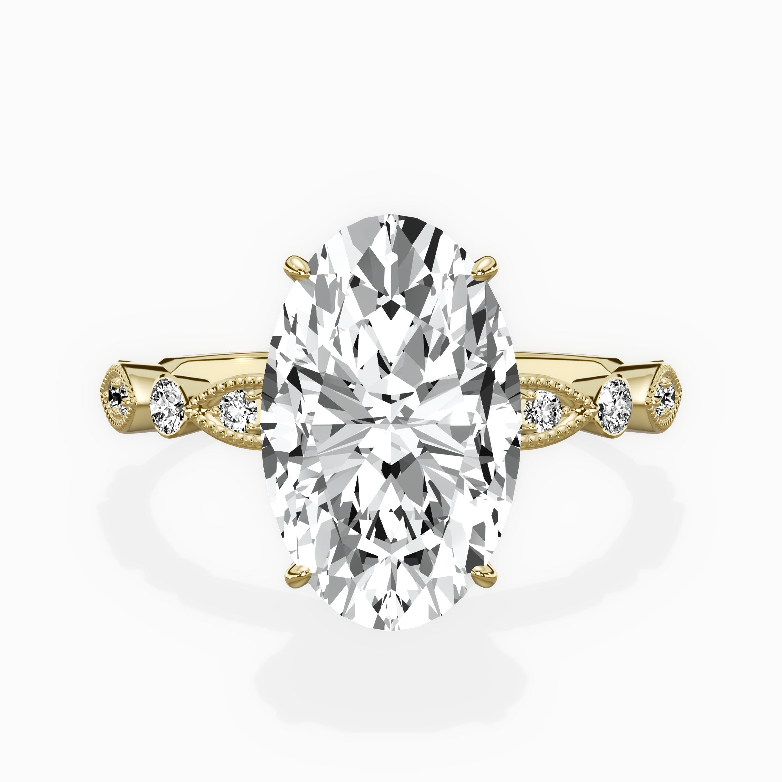 Timeless Vintage Style Engagement Ring