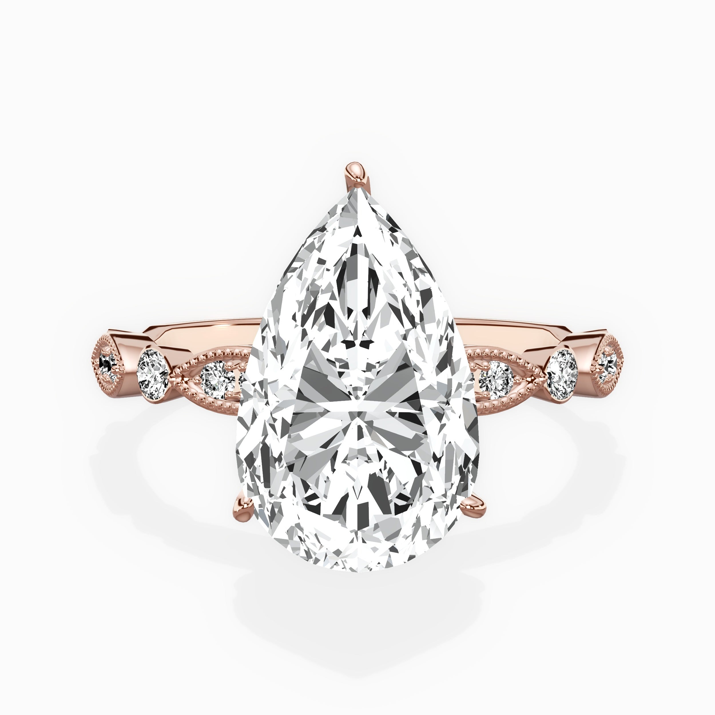 Timeless Vintage Style Engagement Ring