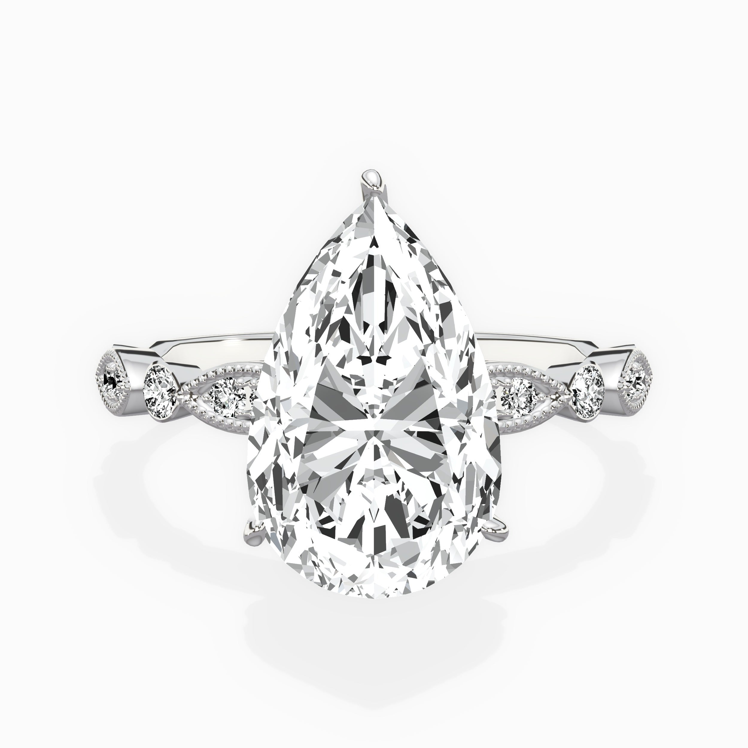 Timeless Vintage Style Engagement Ring