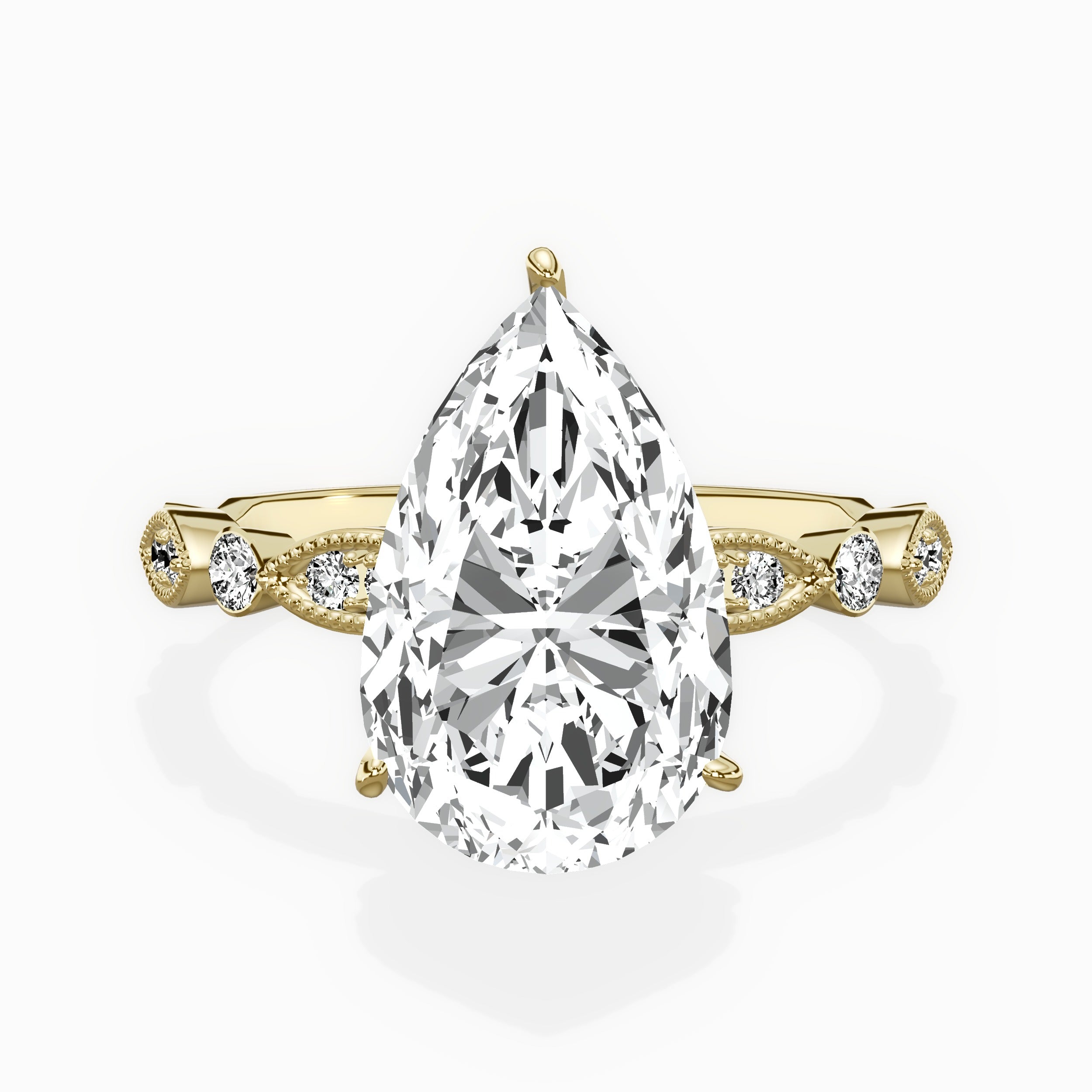 Timeless Vintage Style Engagement Ring