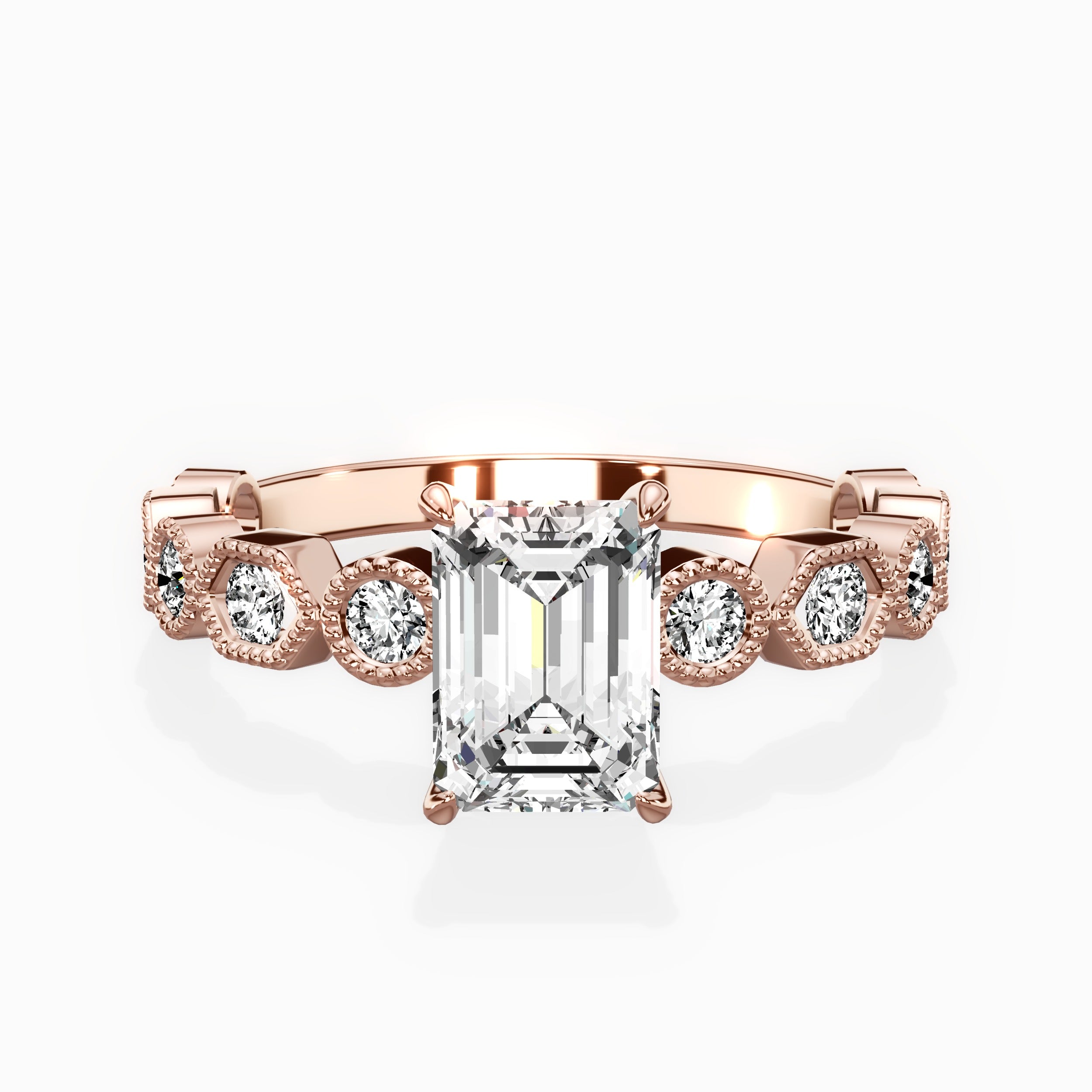 Devotion Vintage Style Engagement Ring