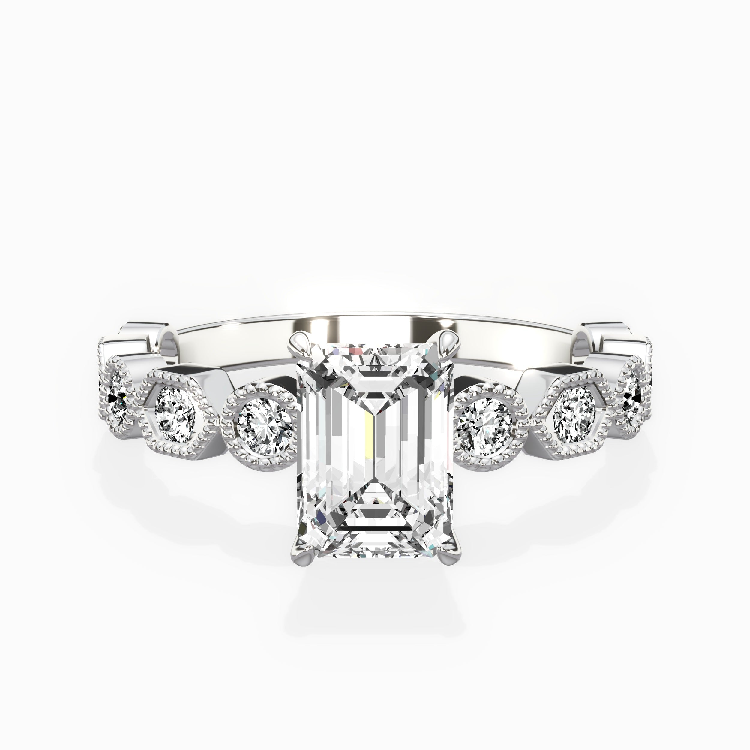 Devotion Vintage Style Engagement Ring