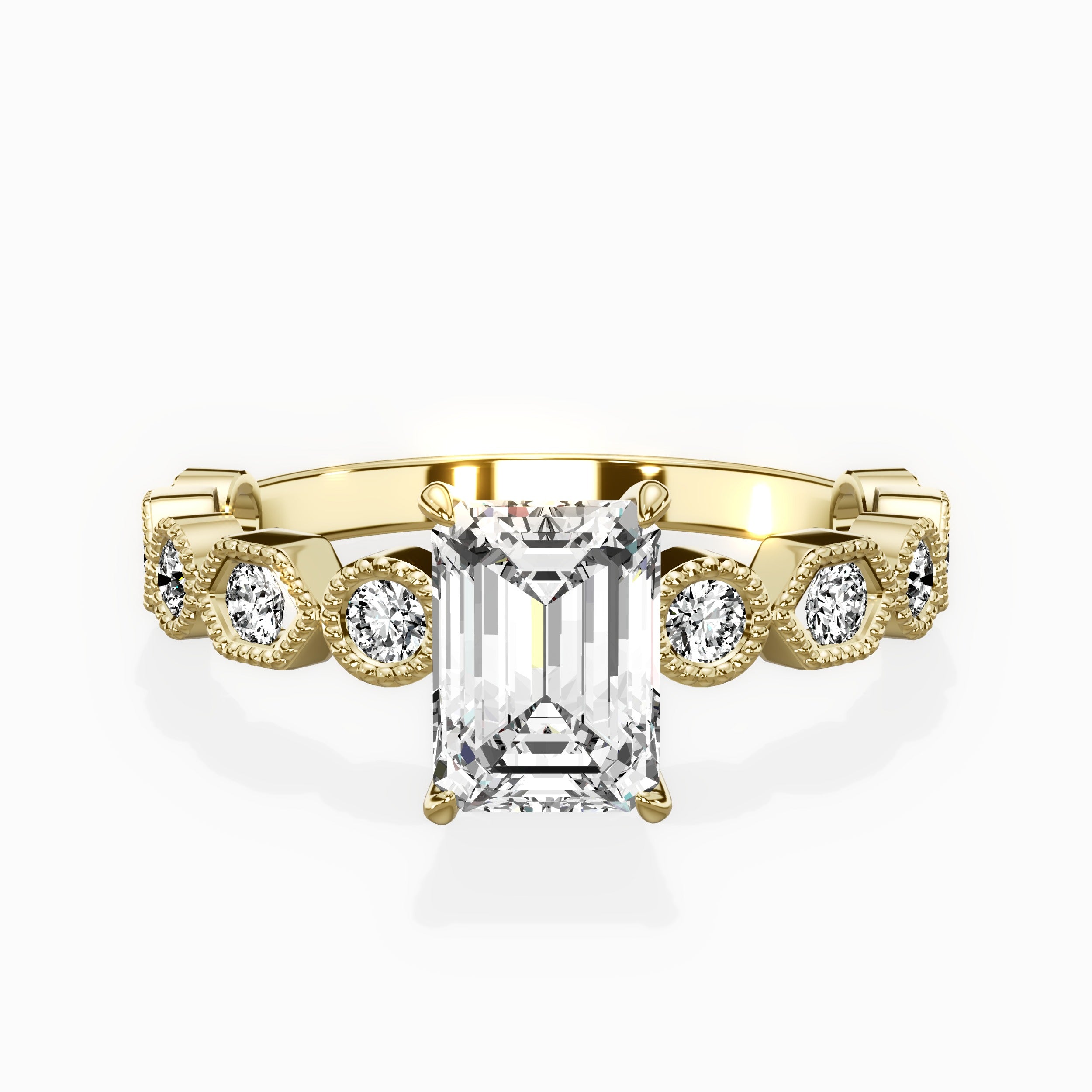 Devotion Vintage Style Engagement Ring