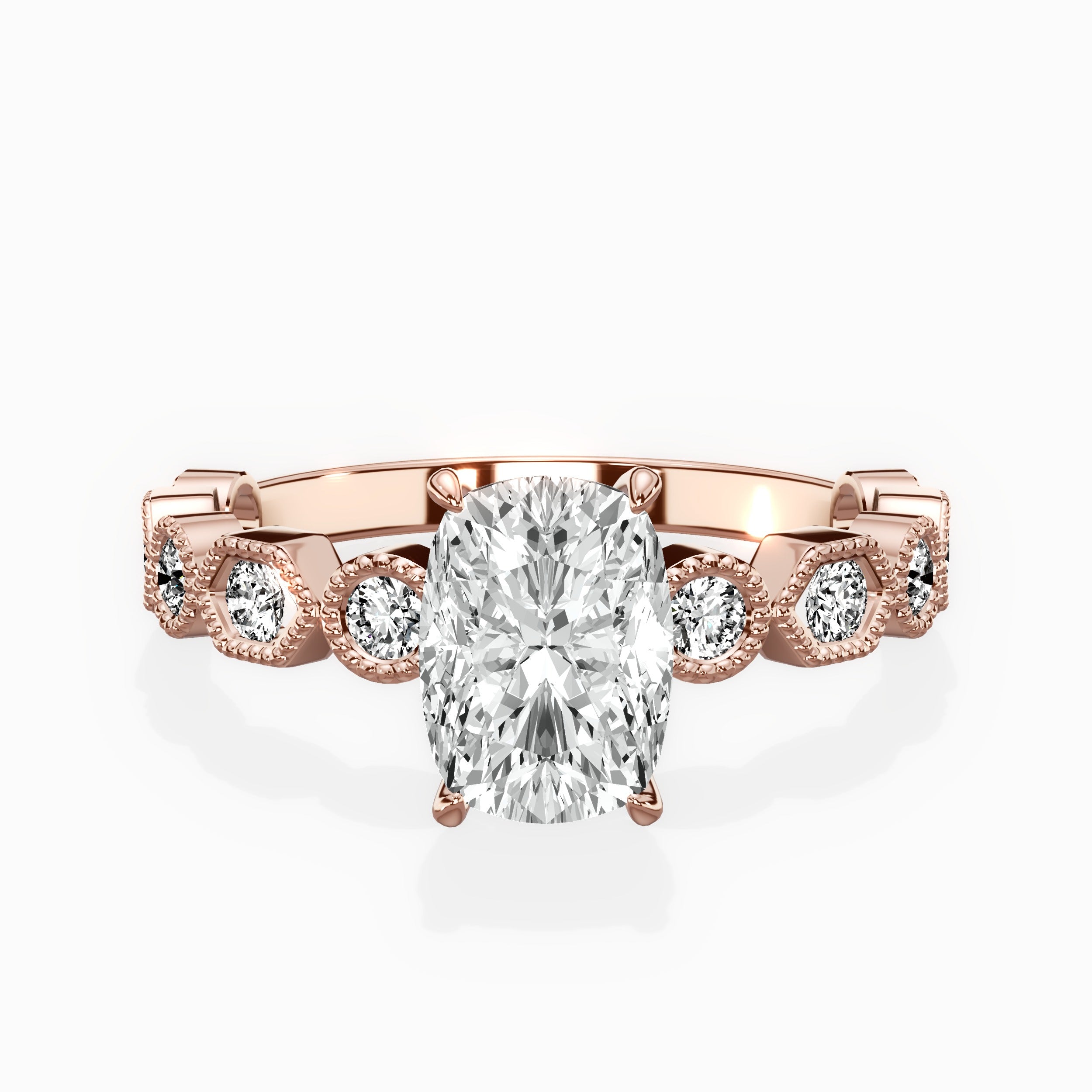 Devotion Vintage Style Engagement Ring