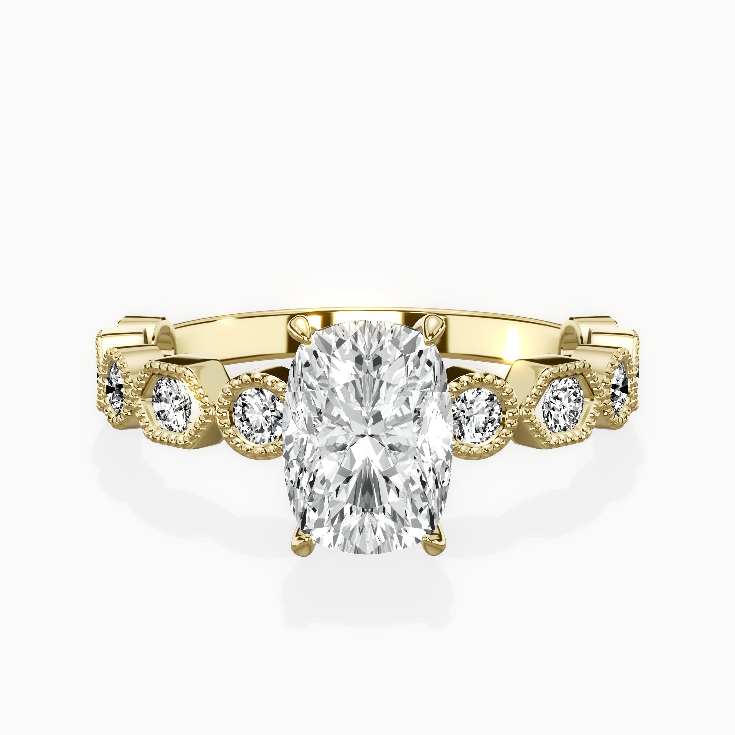 Devotion Vintage Style Engagement Ring