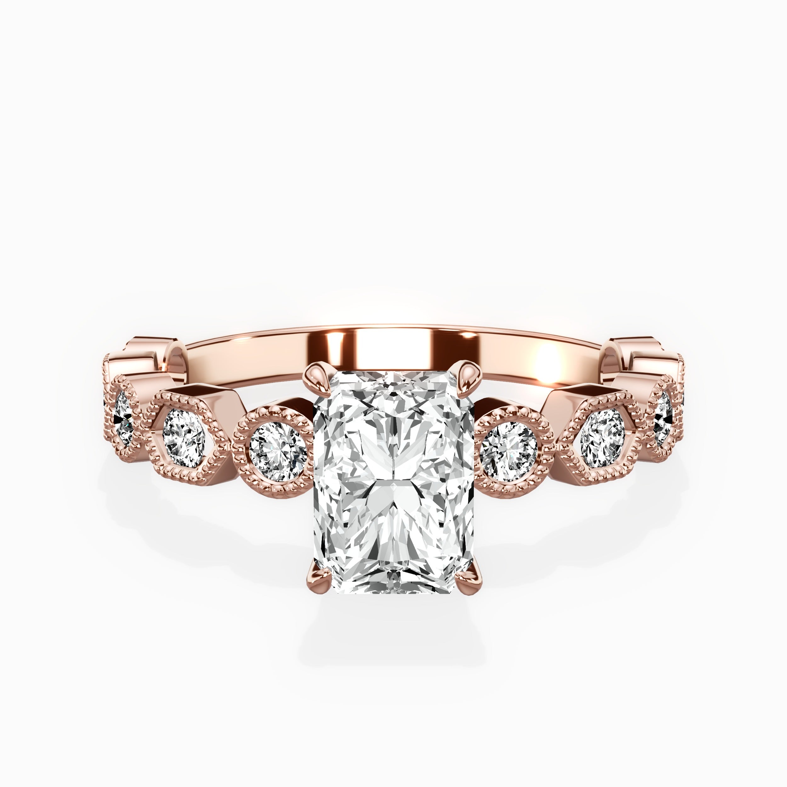 Devotion Vintage Style Engagement Ring
