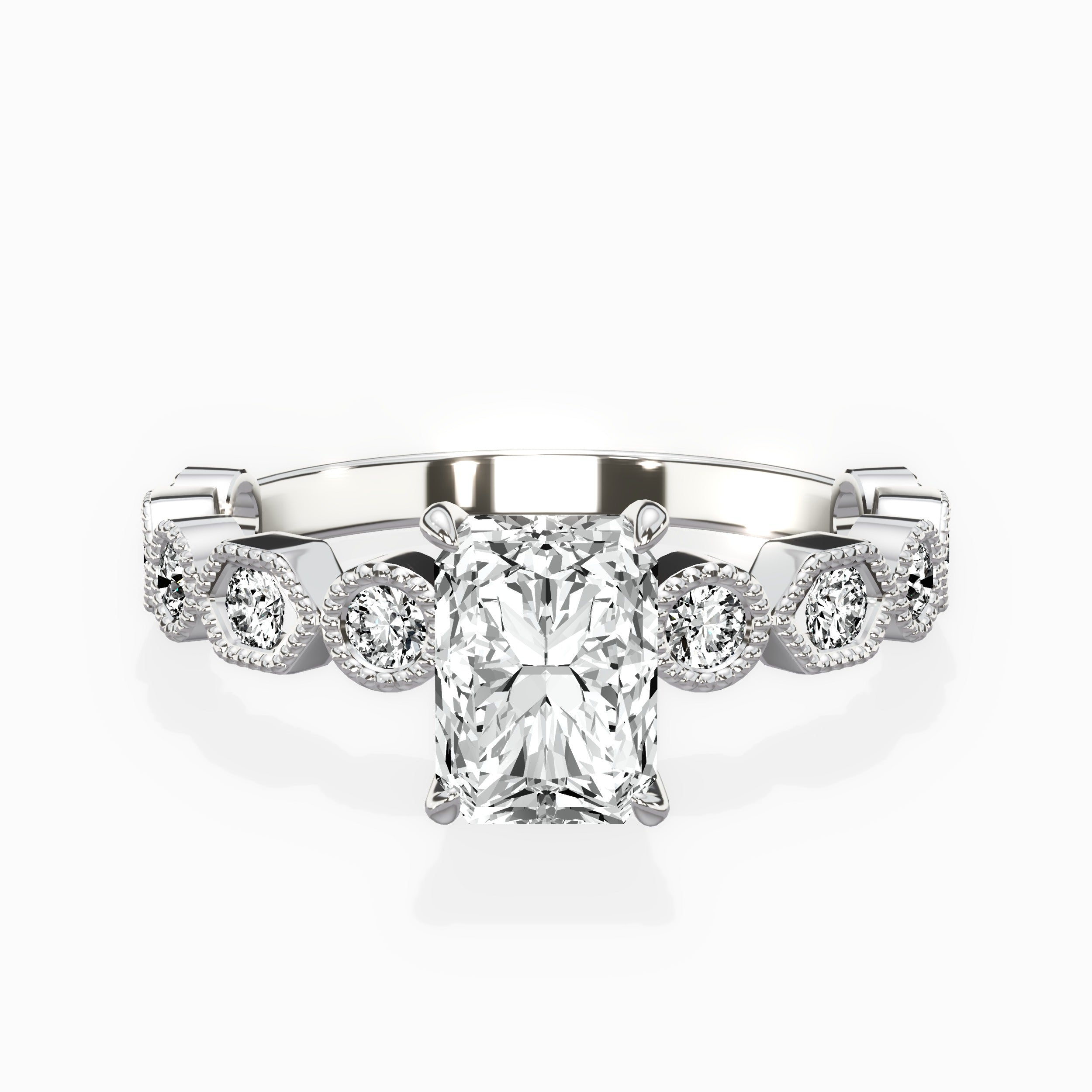 Devotion Vintage Style Engagement Ring